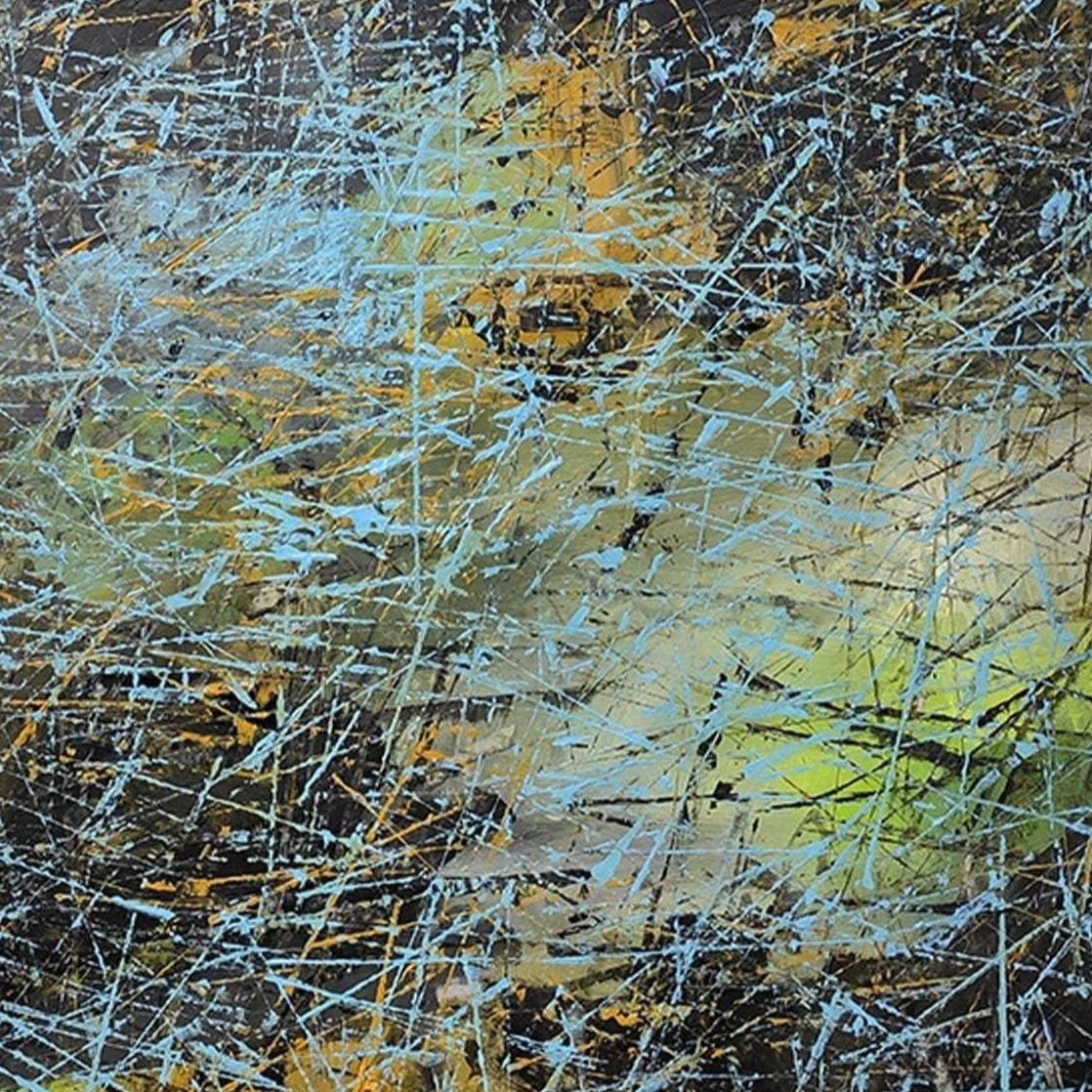 Minimalist abstract art ASSOCIATION 200 35.37"x22.44"