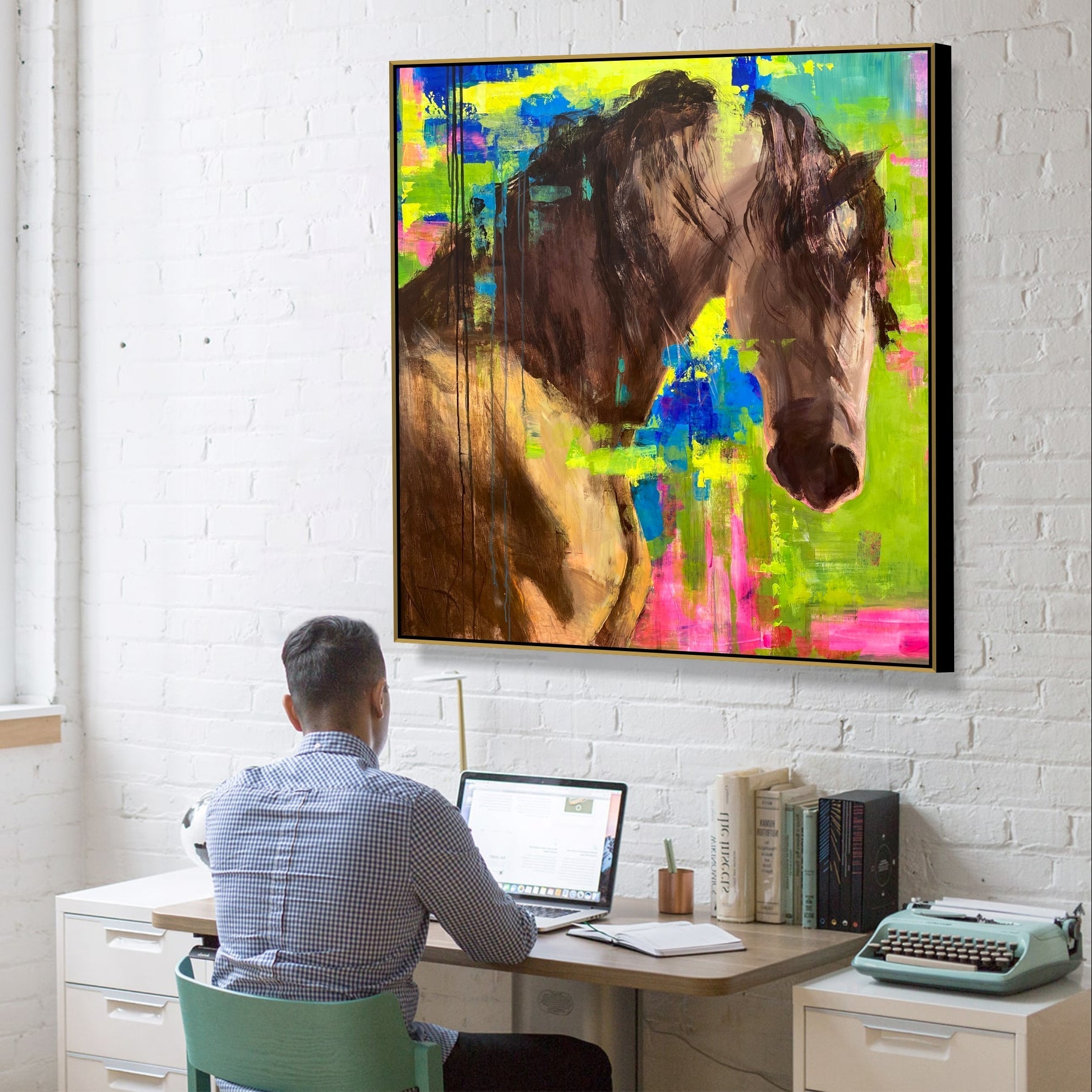 COLORFUL GRACE 43"x43"