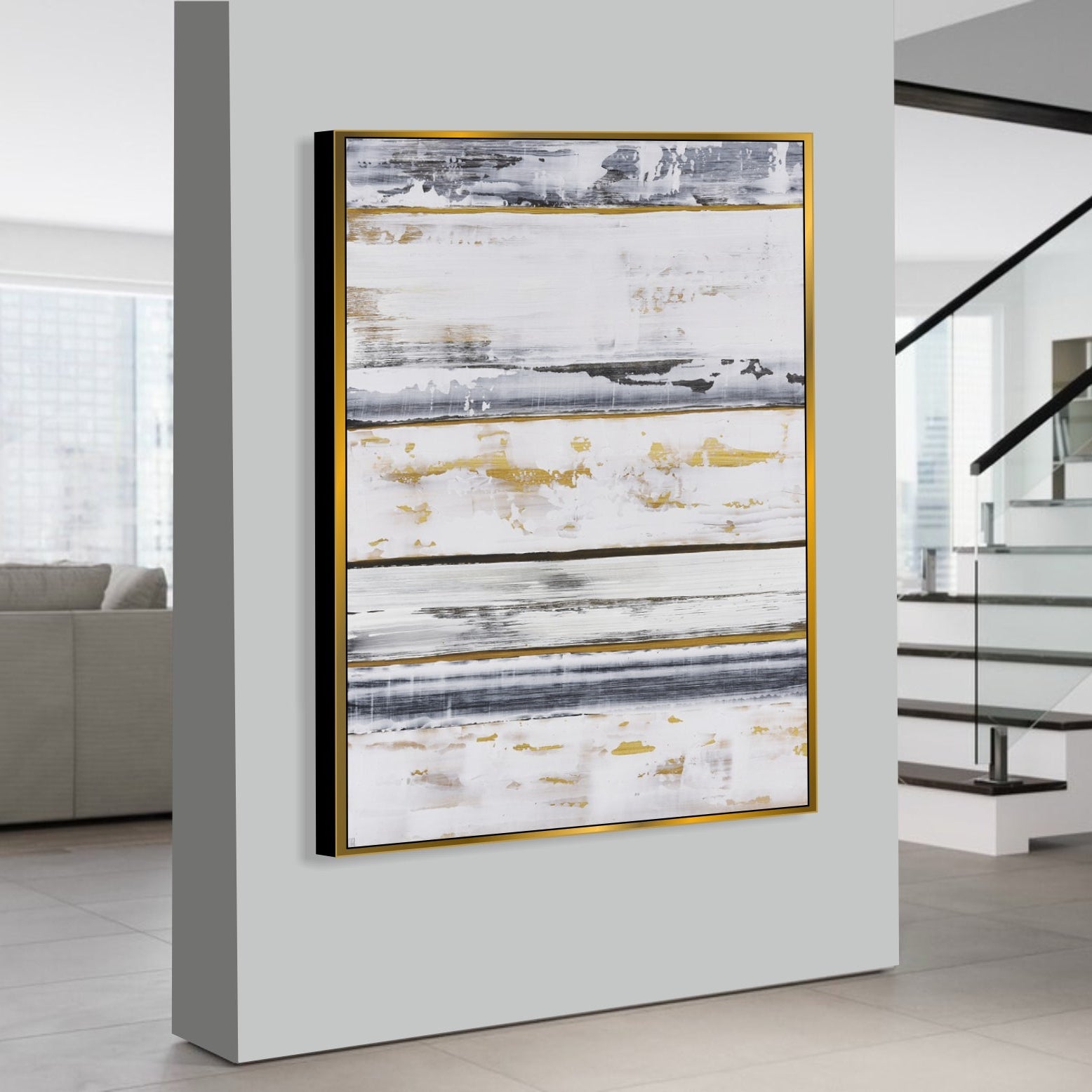 Unique Fine Painting AUREATE ELEGANCE