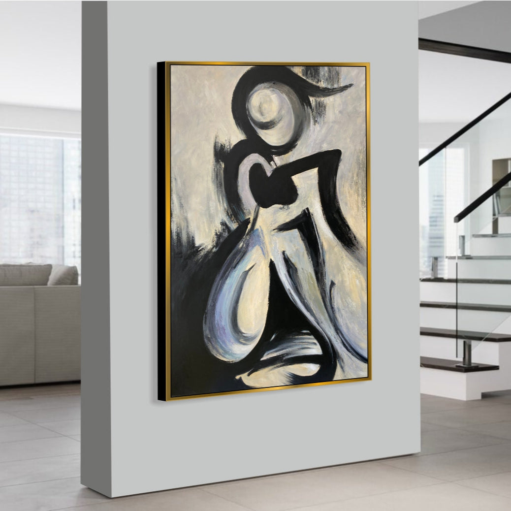 SILHOUETTE IN MOTION 64"x48"