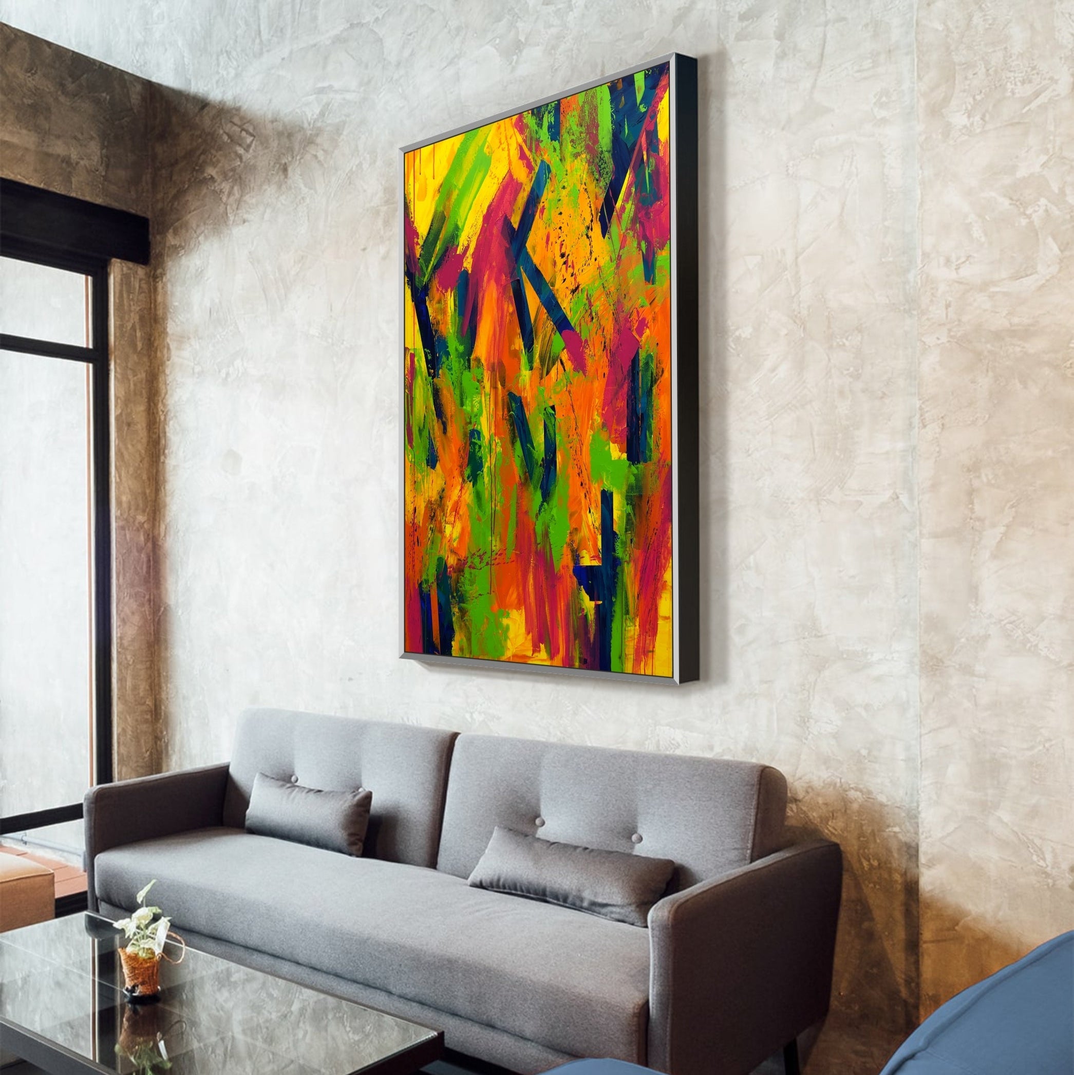 BURST OF SPRING 54"x40"