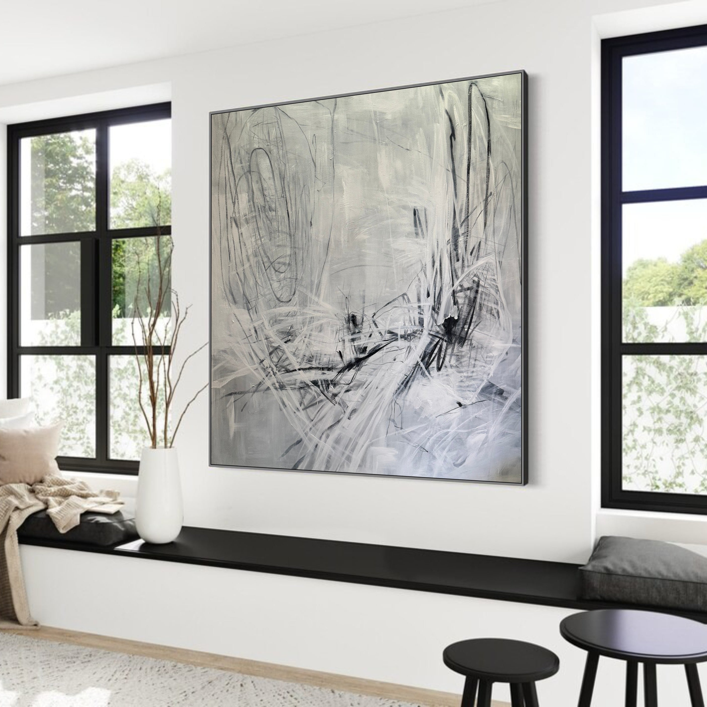 PURE ABSTRACT 72"x72"