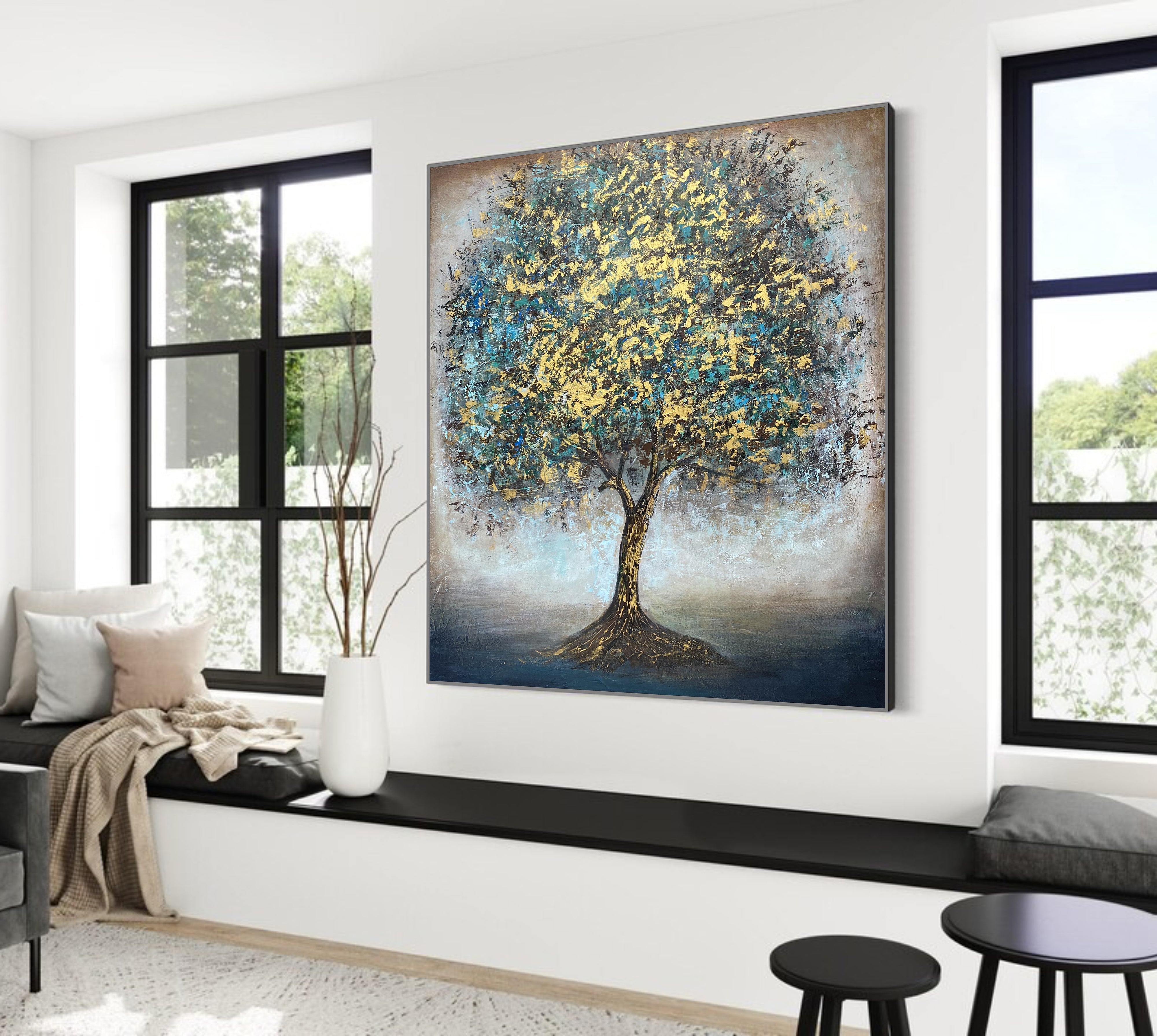 MYSTICAL GROWTH 32"x32"