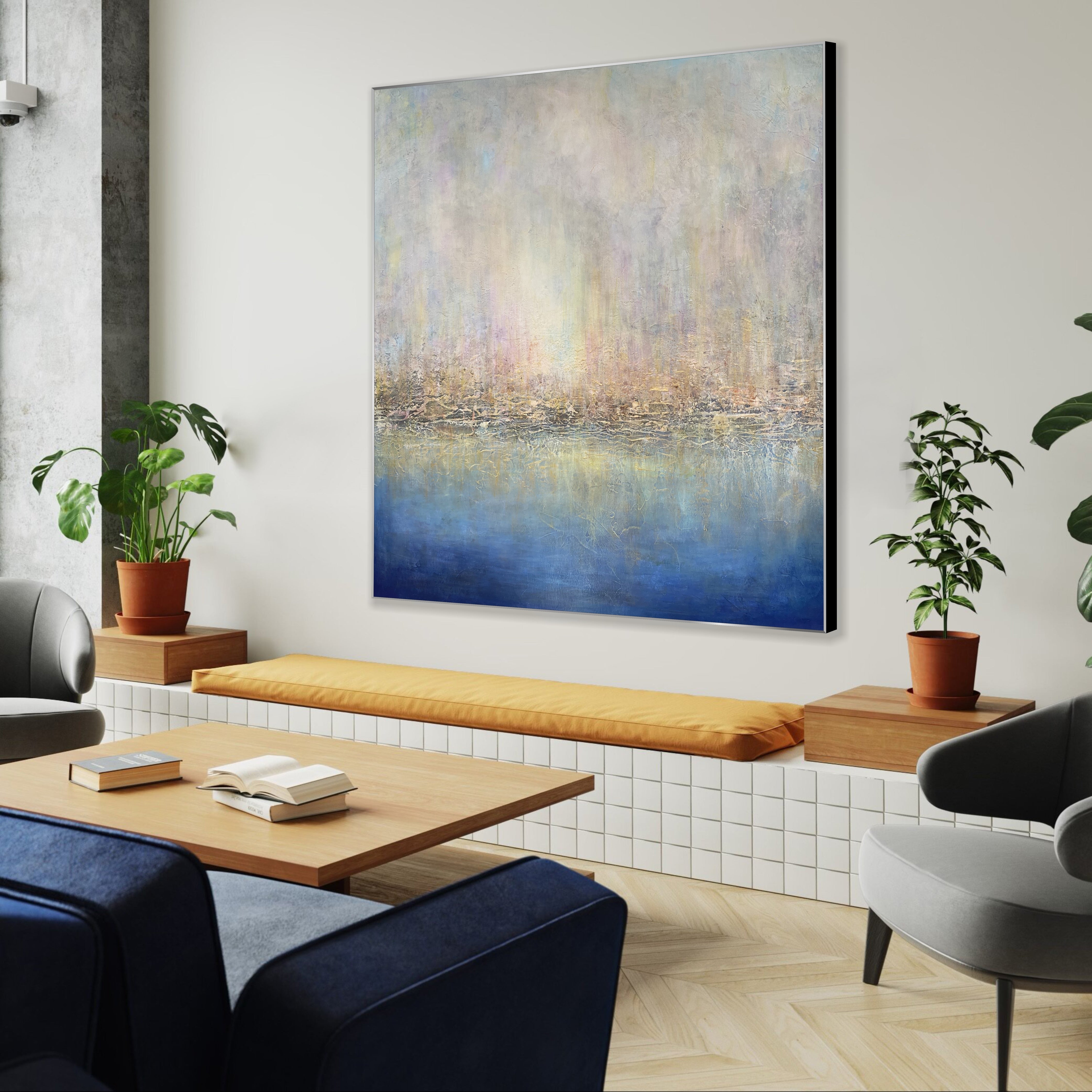 PEACEFUL GLOW 40"x40"