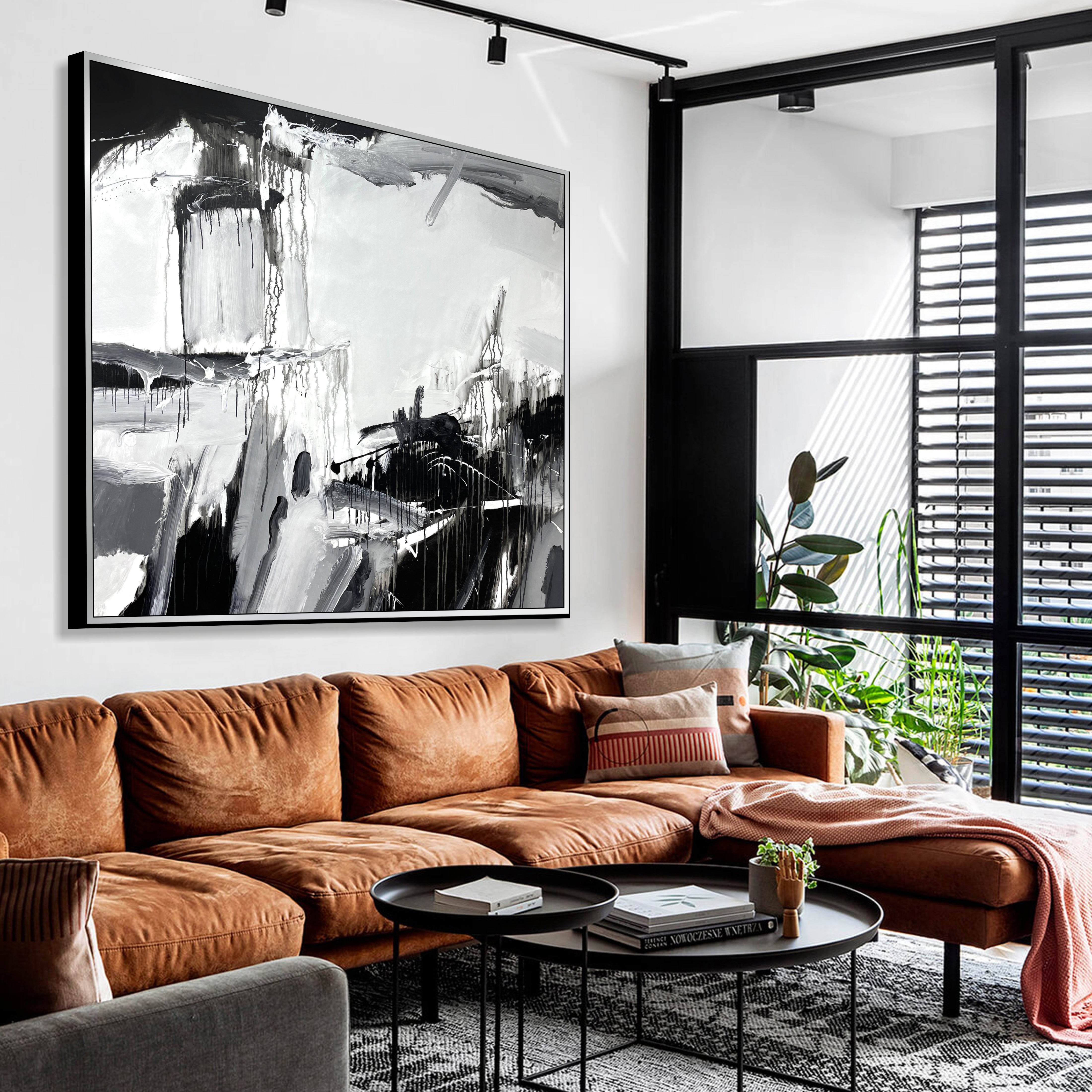 WHITE AND BLACK 20 39.4"x47.2"