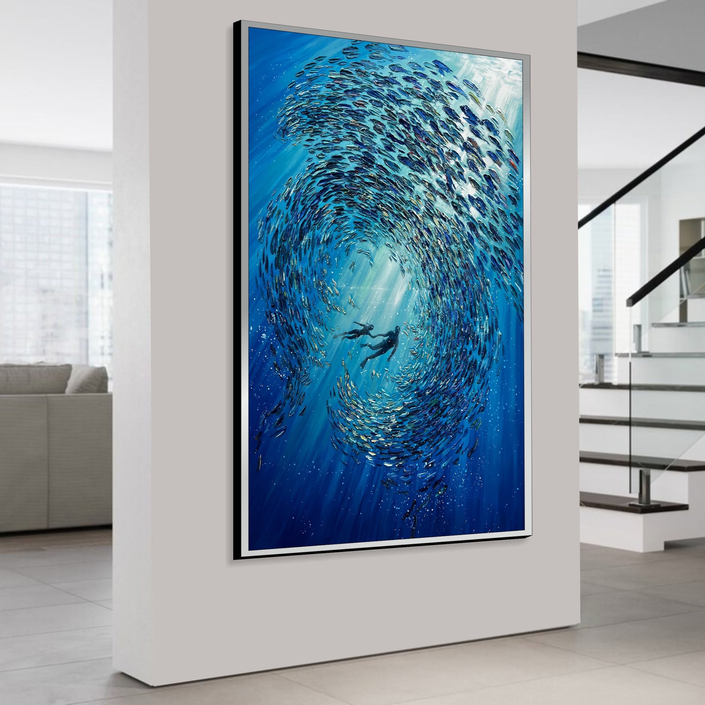 OCEAN BALLET 80"x60"