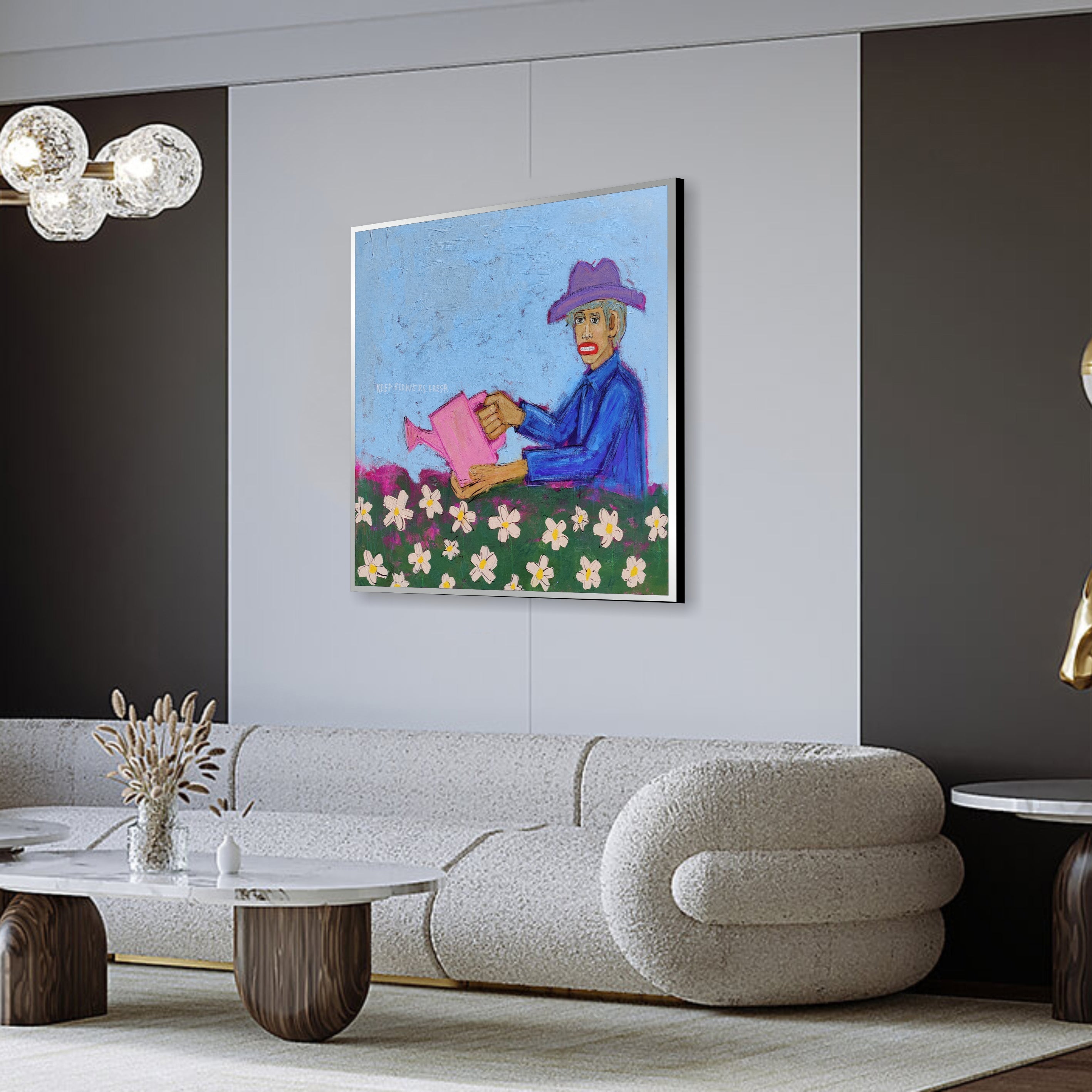 GARDENER'S DELIGHT 35.4"x35.4"