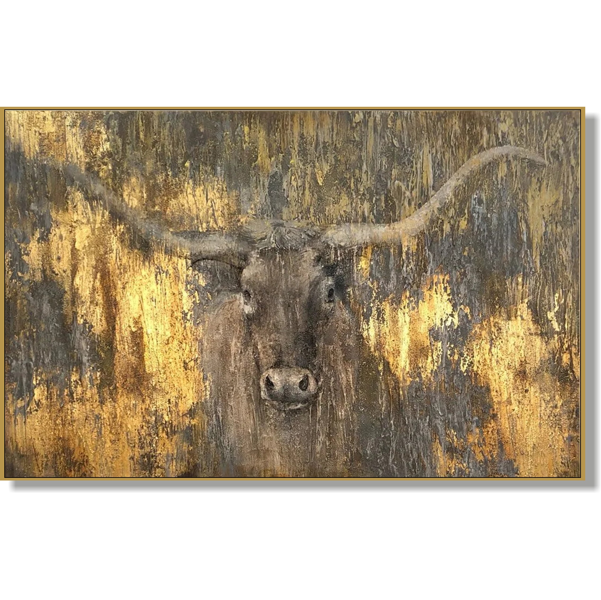 Abstract wild animals paintings OX