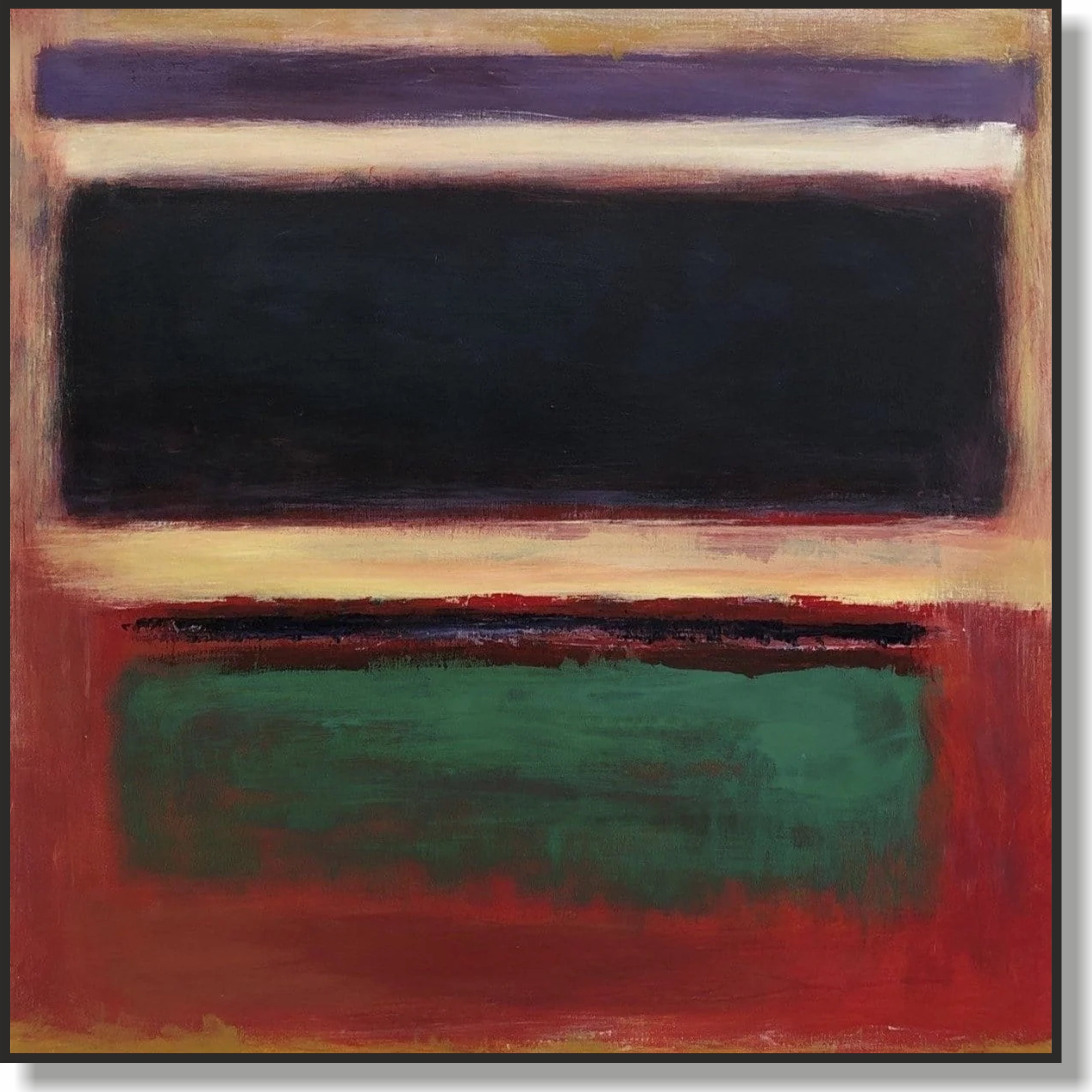 Mark Rothko style paintings INSPIRATIONAL COLORS