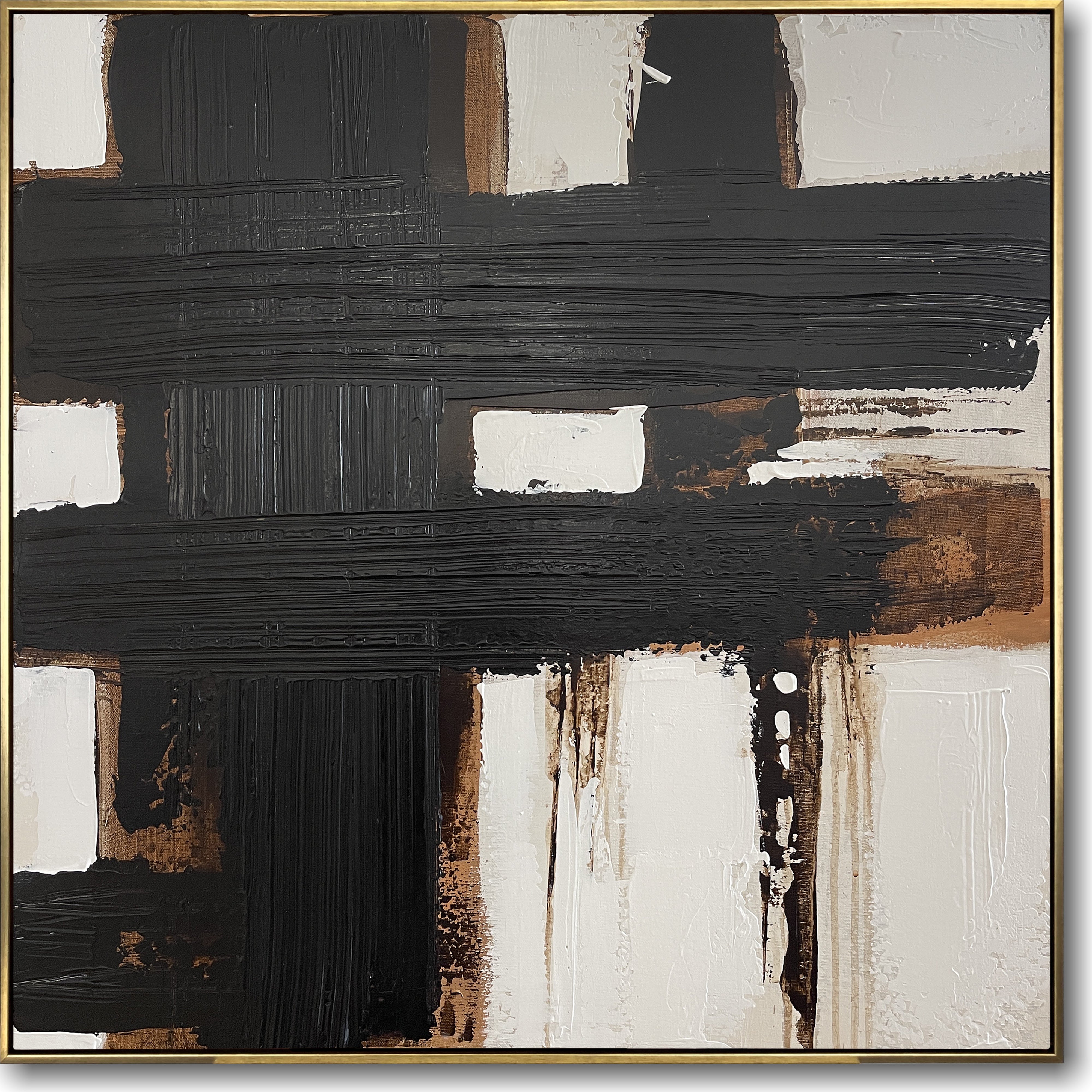 DARK GRID Unstretched