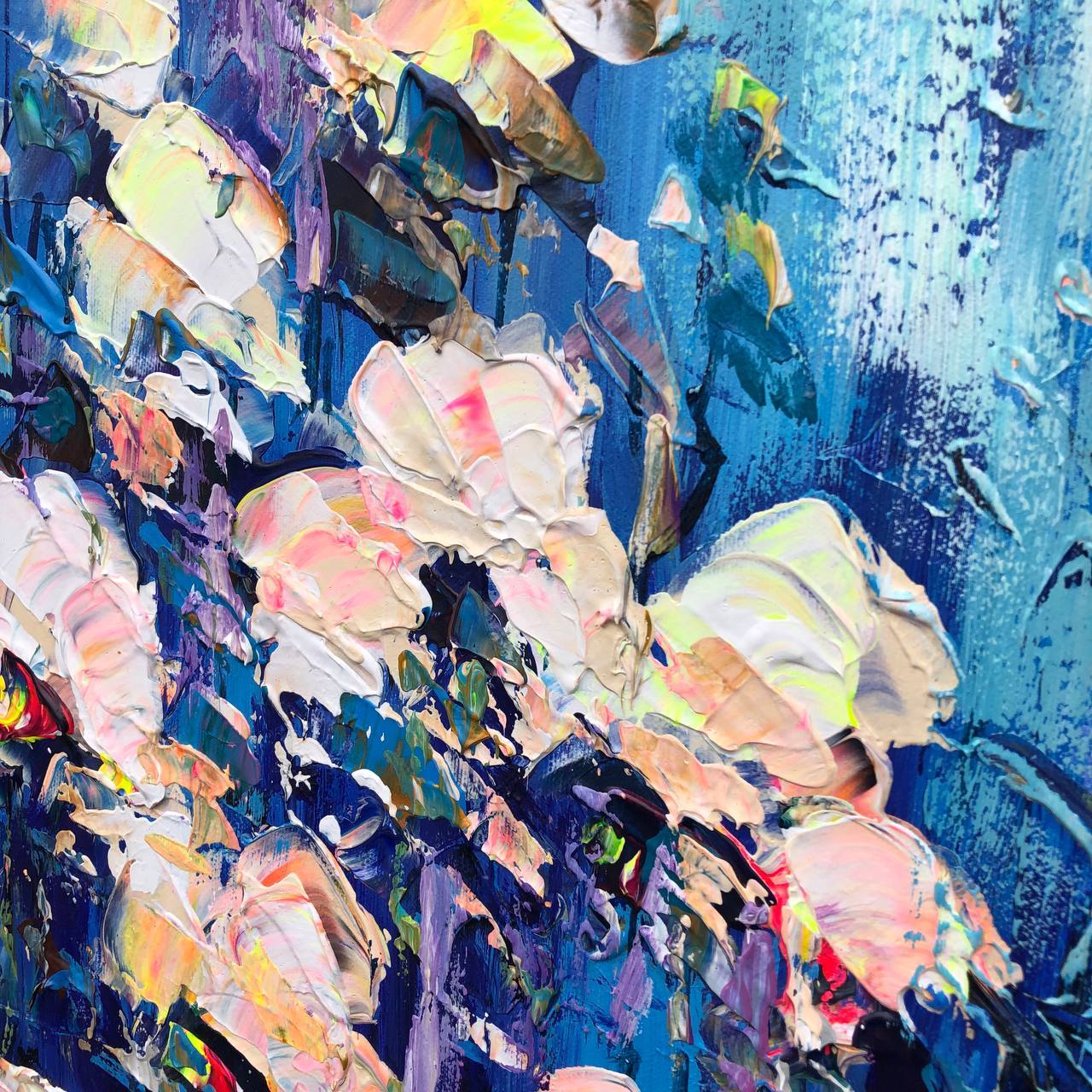 BLUE FIELD 23.6"x31.5"