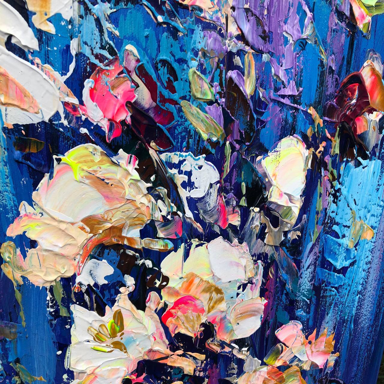 BLUE FIELD 23.6"x31.5"