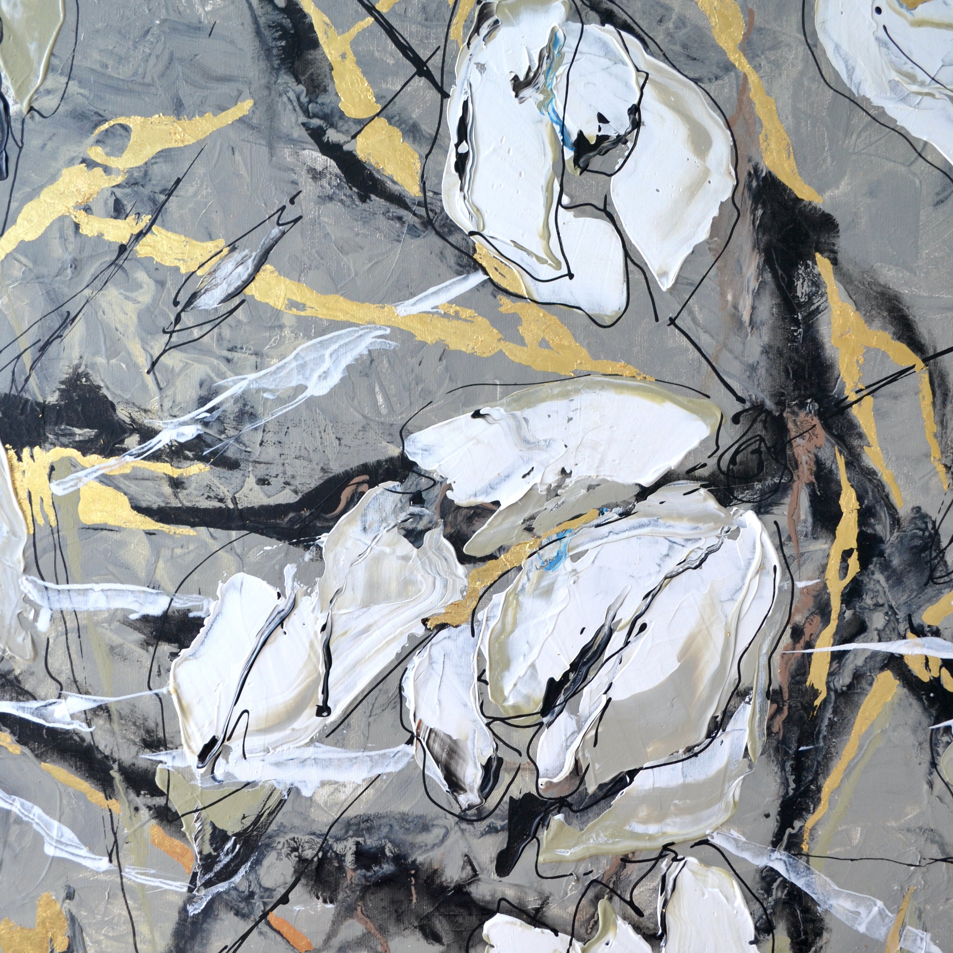 BREAK OUT THE GOLD HORIZON 37.4"x60.6"