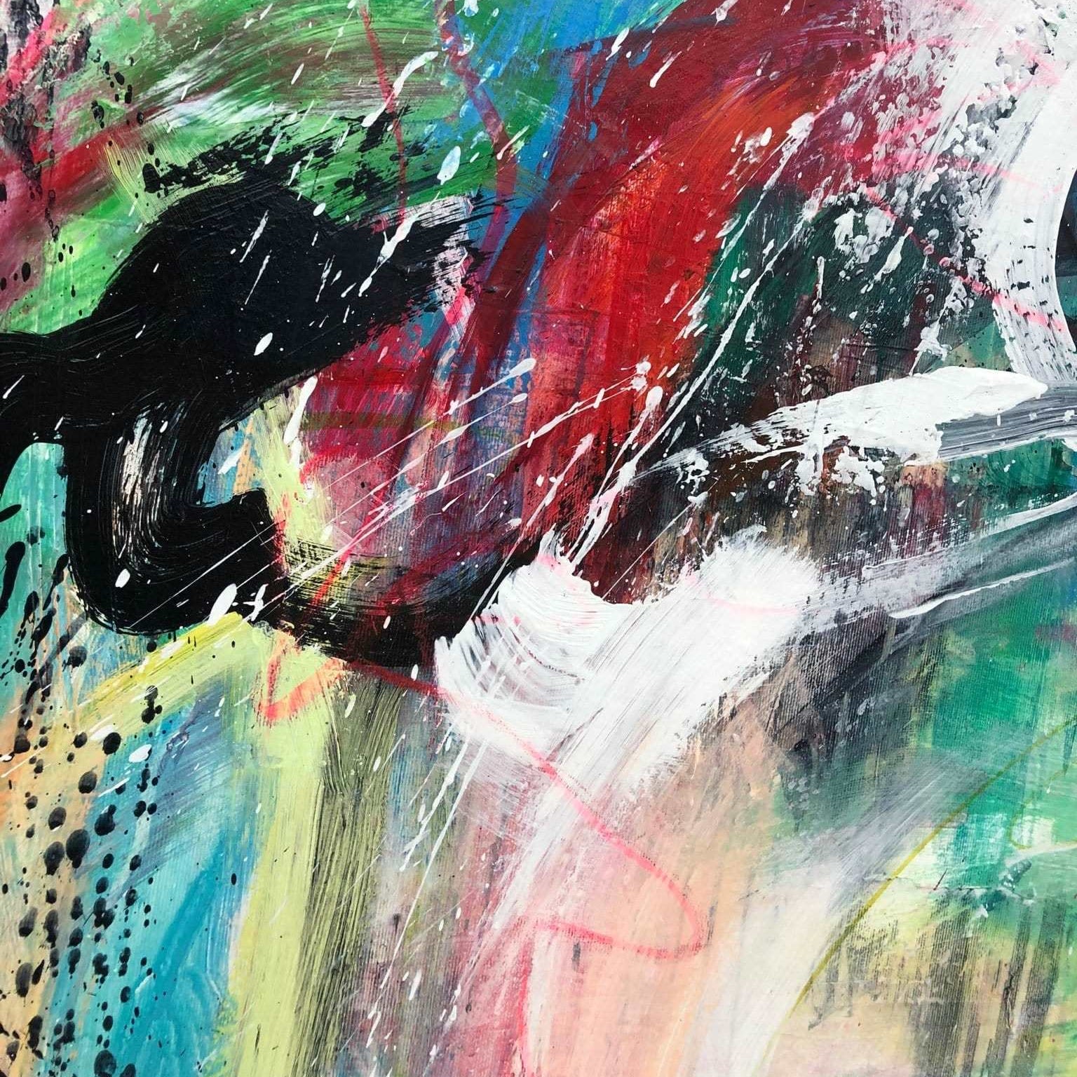 Abstract Colored Painting BEAUTIFUL UNKNOWN