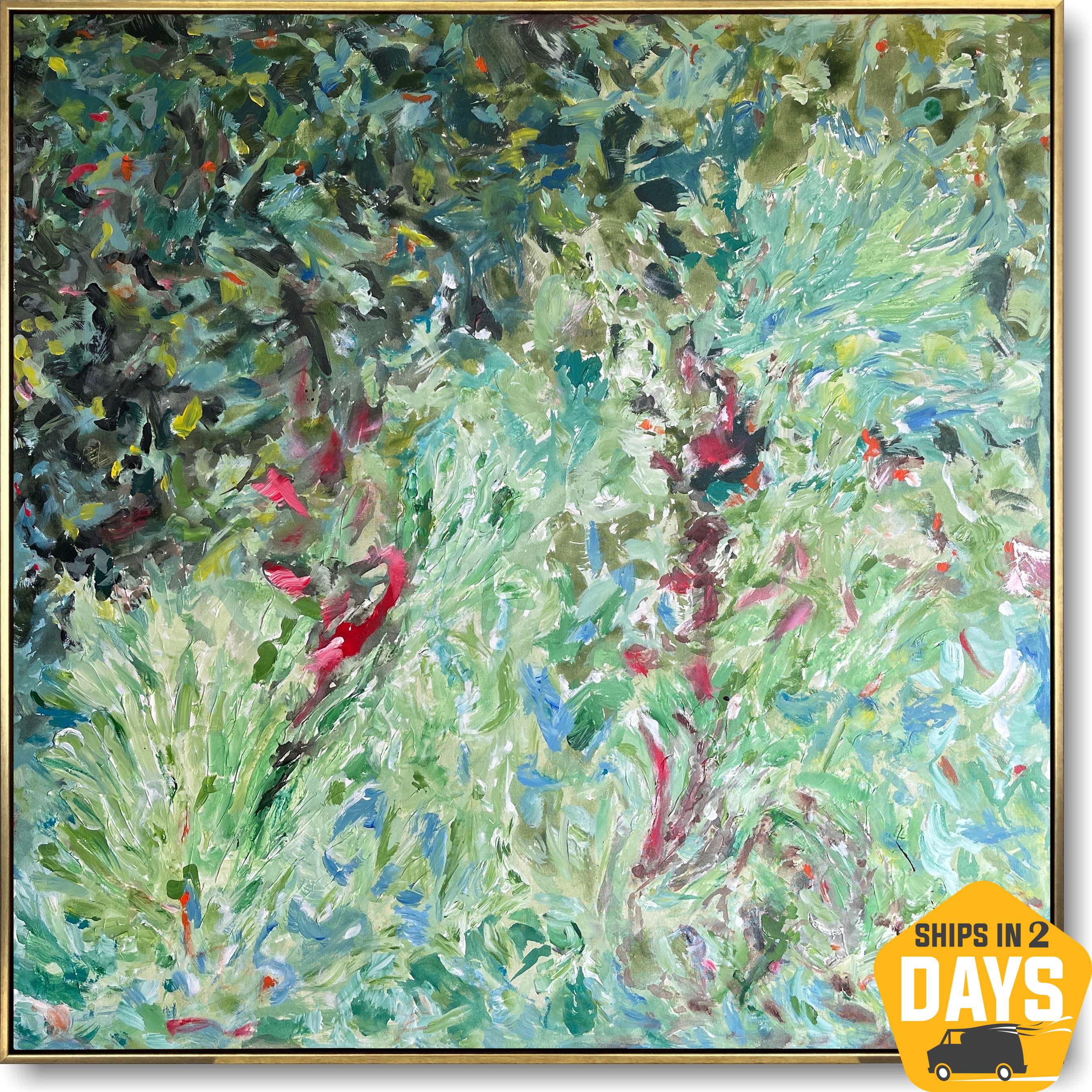 GREEN EFFECT 50"x50"