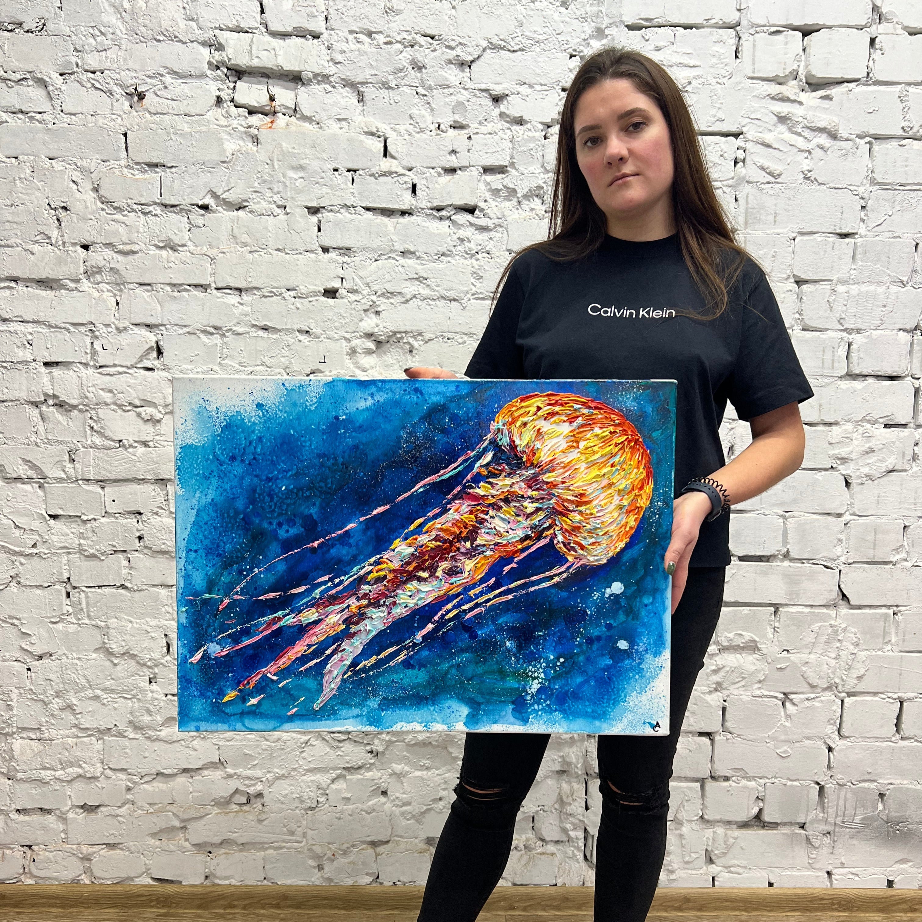 JELLYFISH 20"x28"