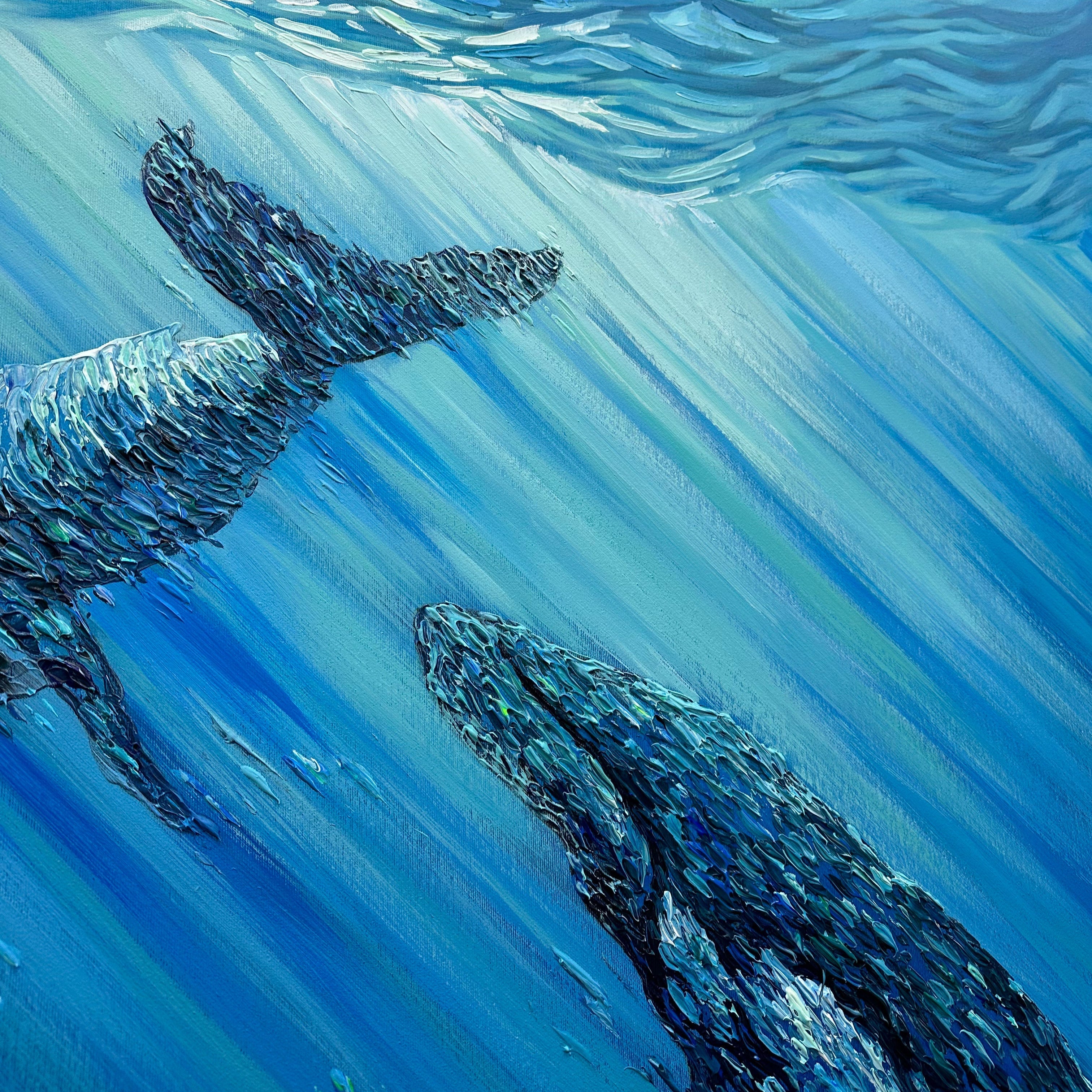 WHALE SONG 60"x40"