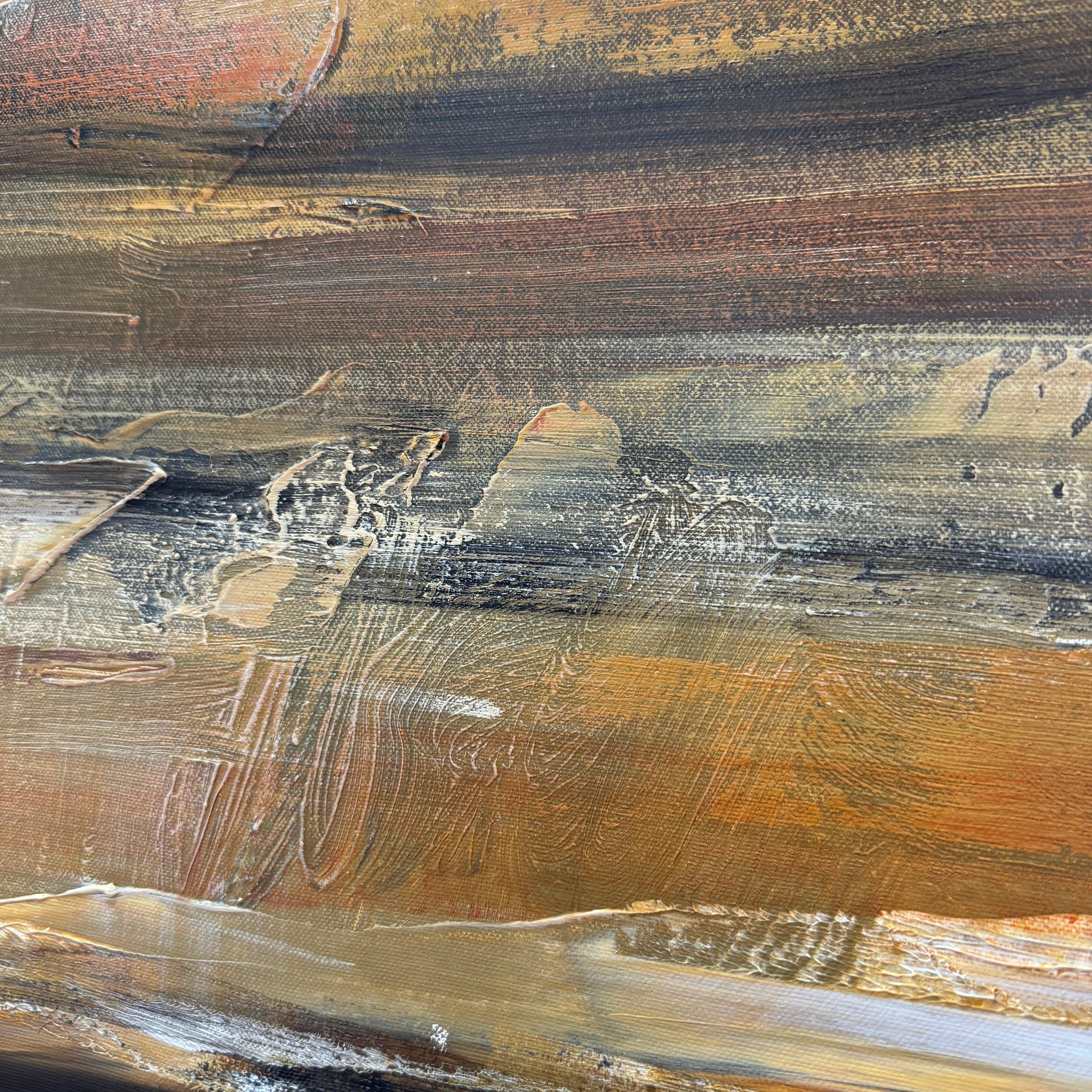 WARM TERRAIN 31.5"x80"