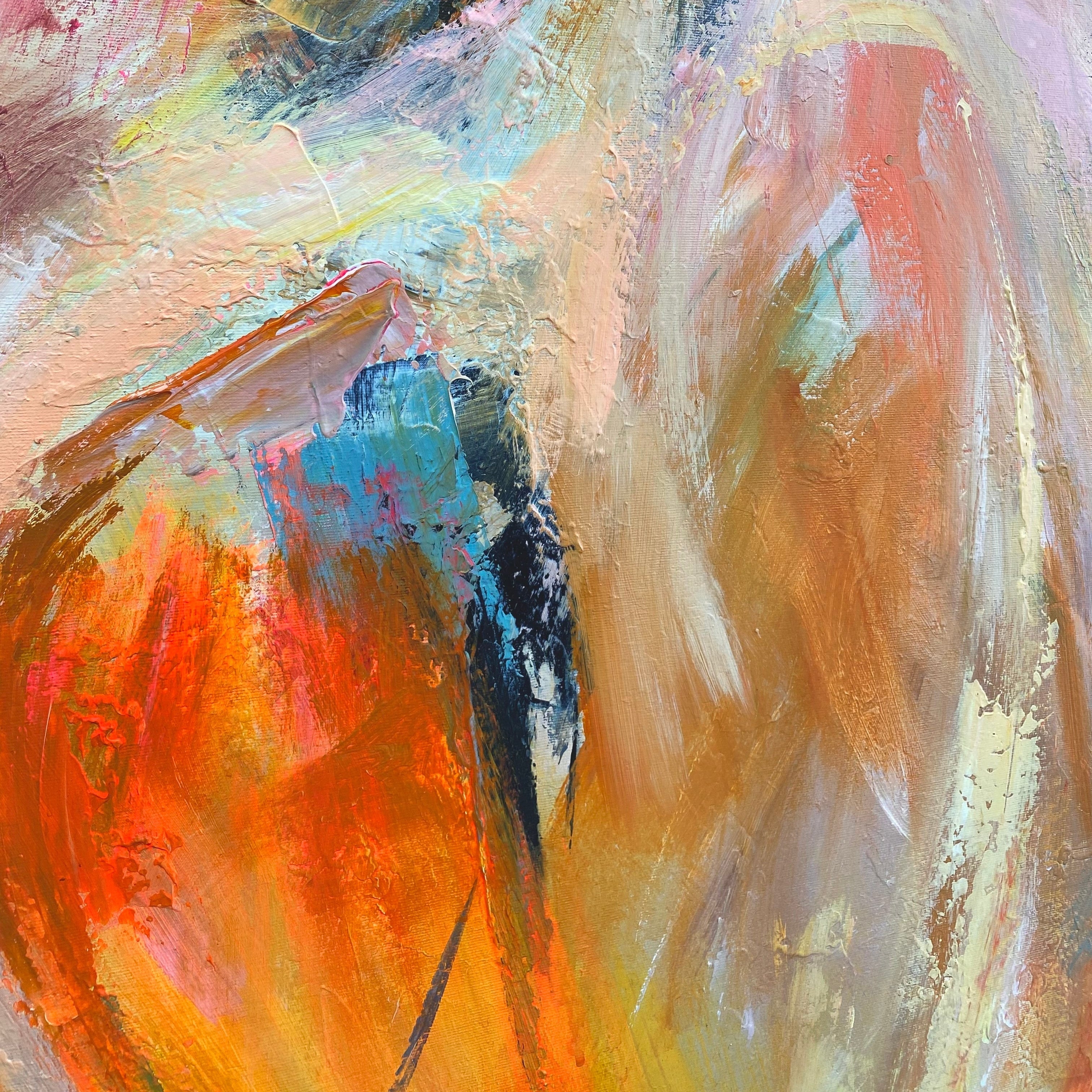 COLORFUL VOLUTE 46"x46"