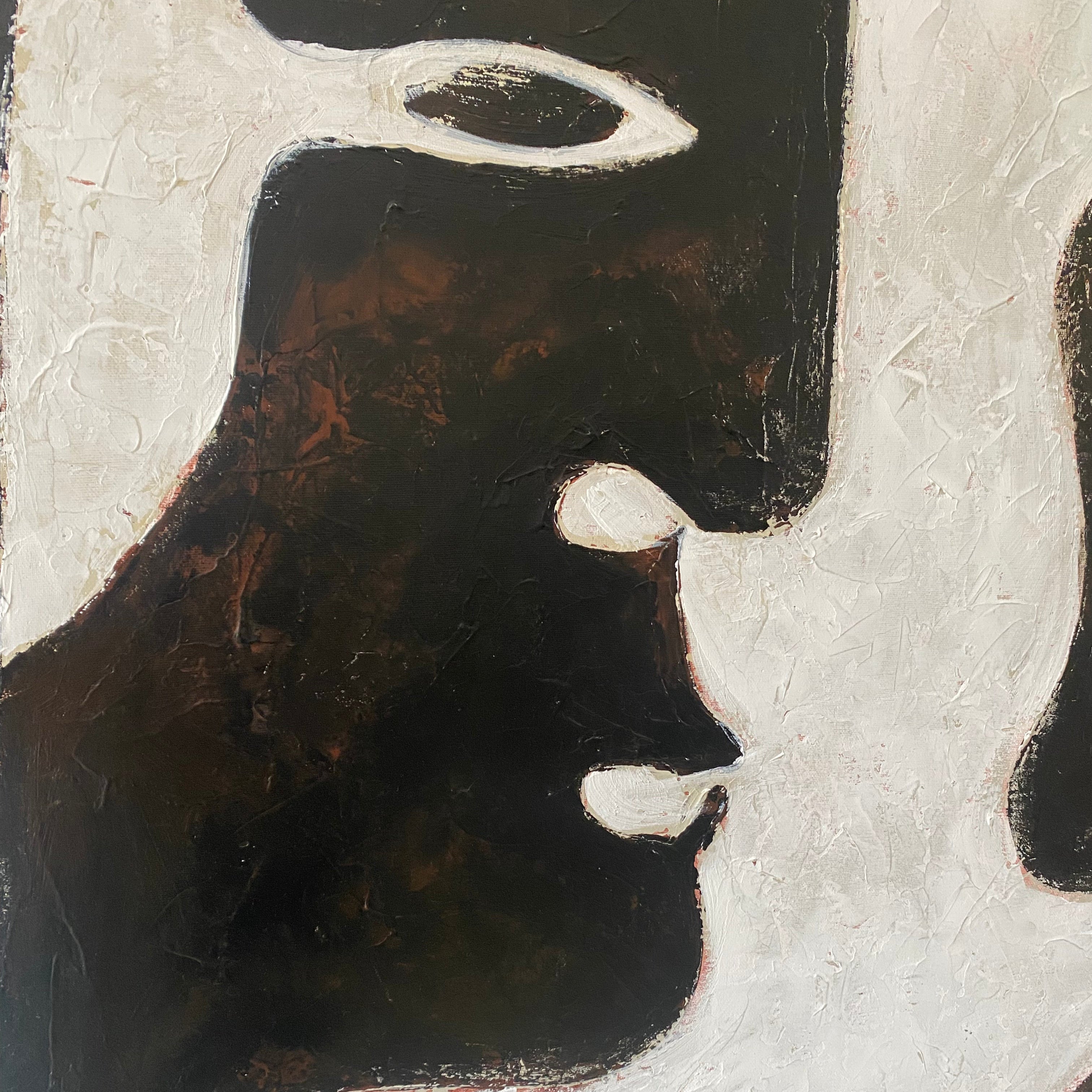 WHISPERED SIHOUETTES 50"x50"