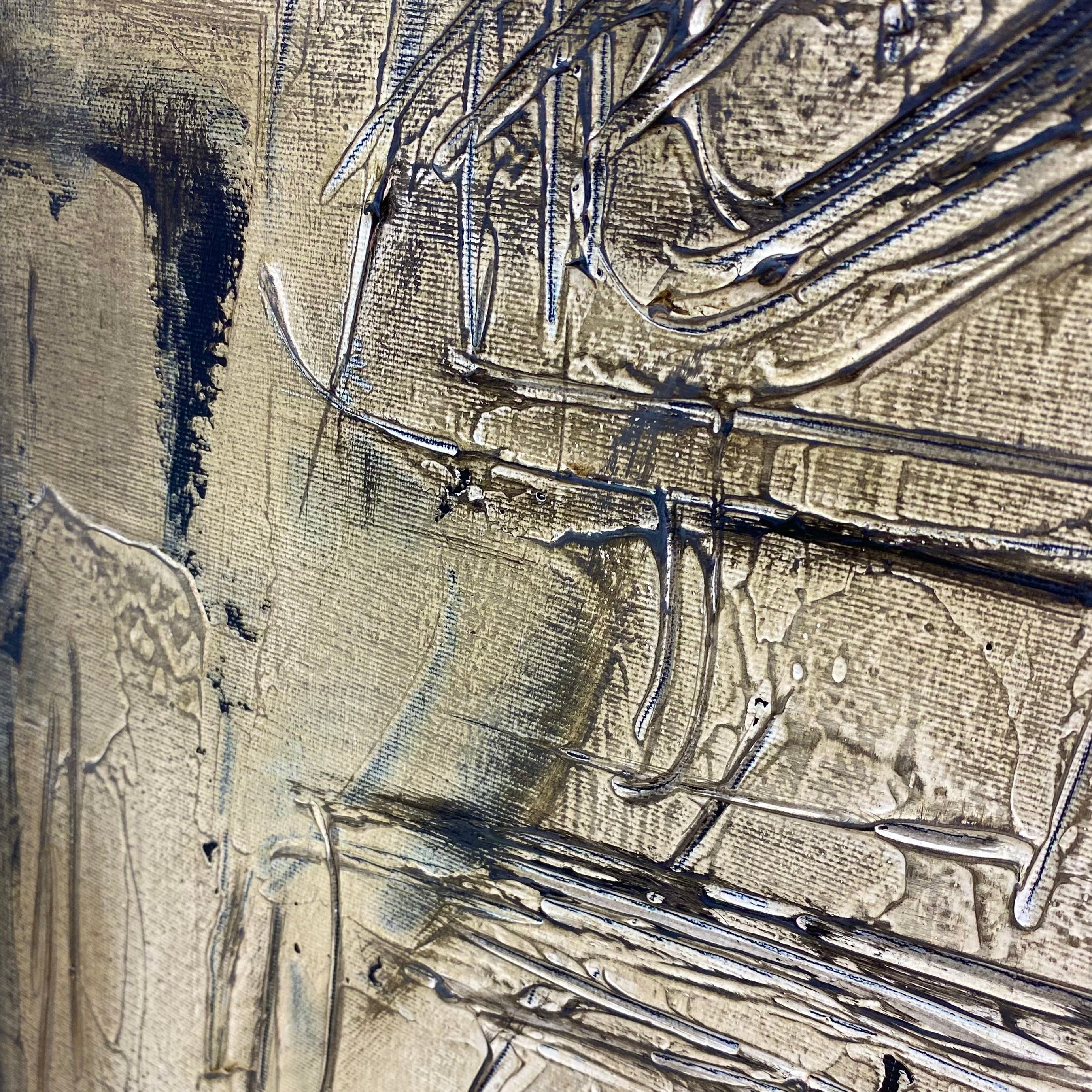 OLD WRITINGS 50"x50"