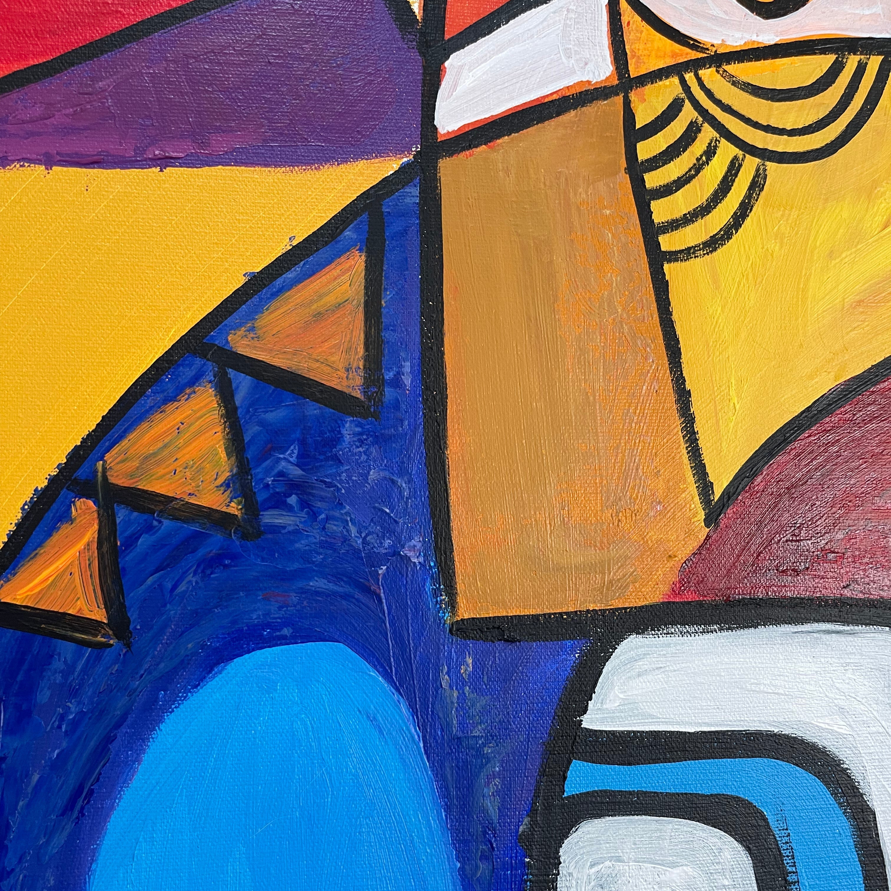CUBIST DREAM 26"x26"