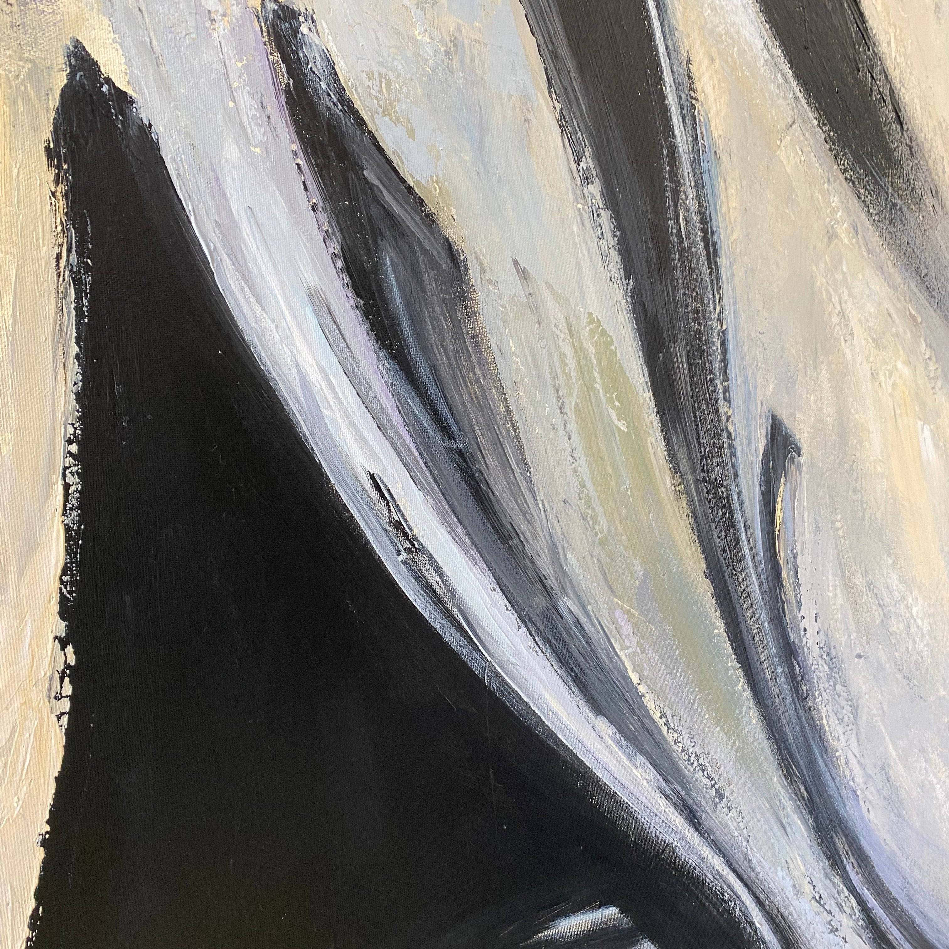 SILHOUETTE IN MOTION 64"x48"