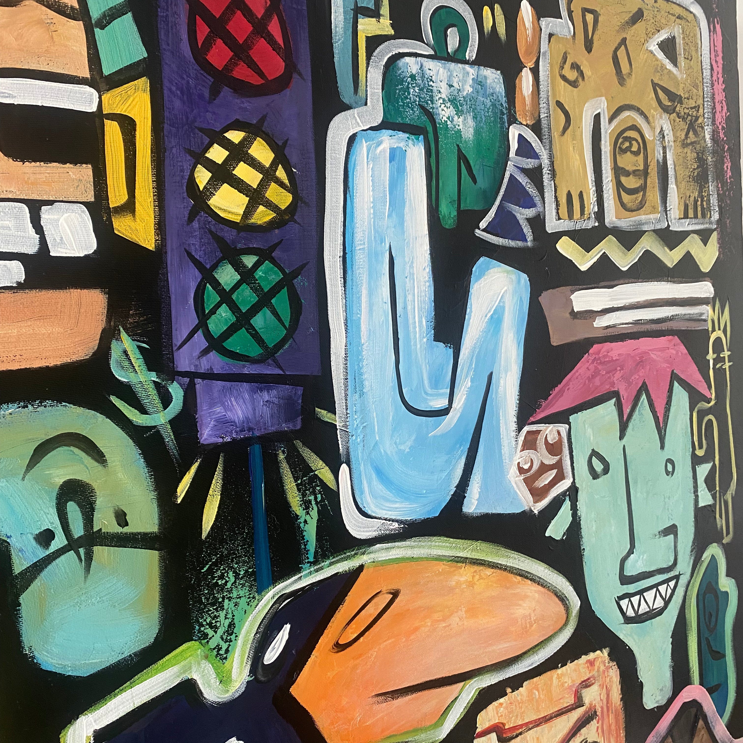 MODERN SOCIETY 50"x50"