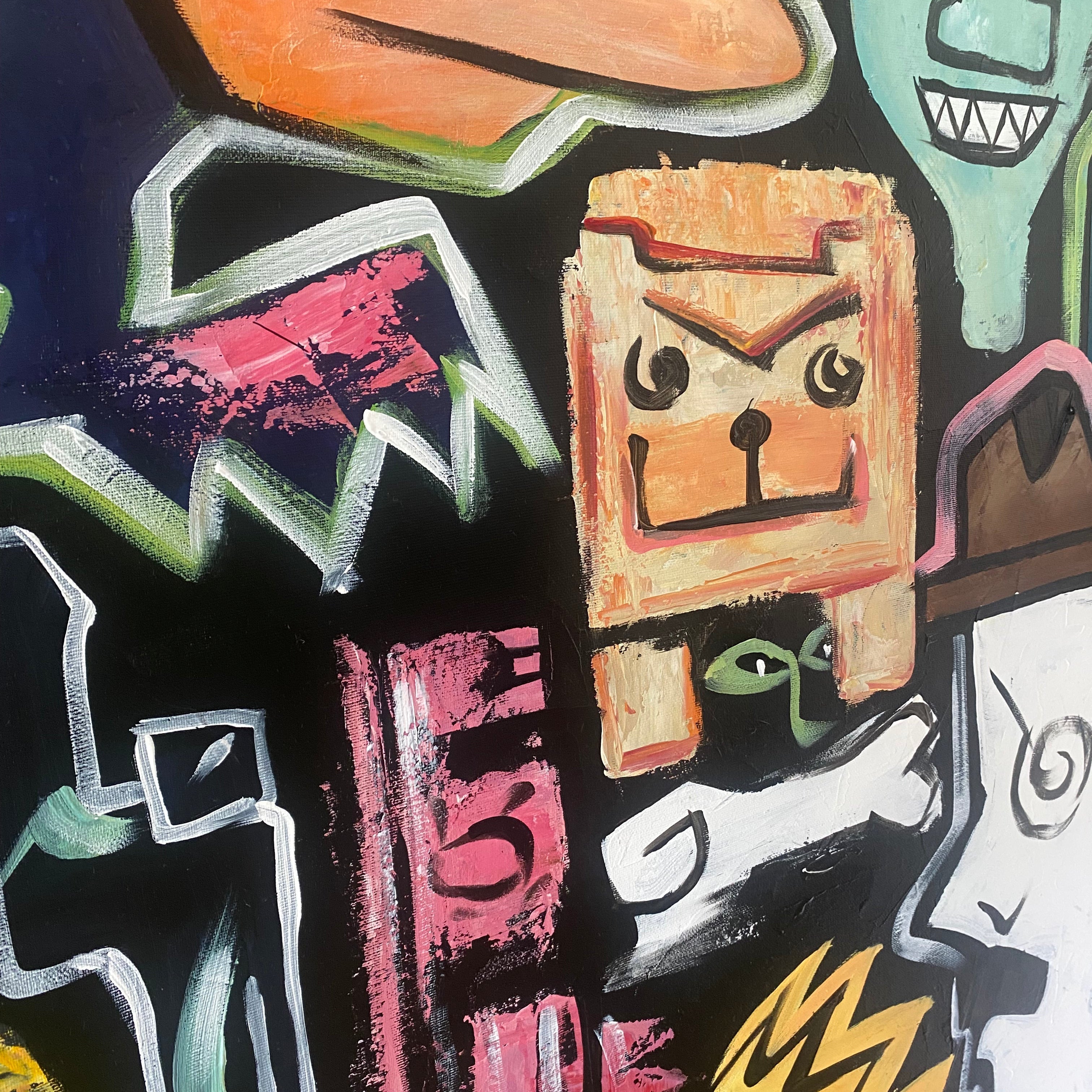 MODERN SOCIETY 50"x50"