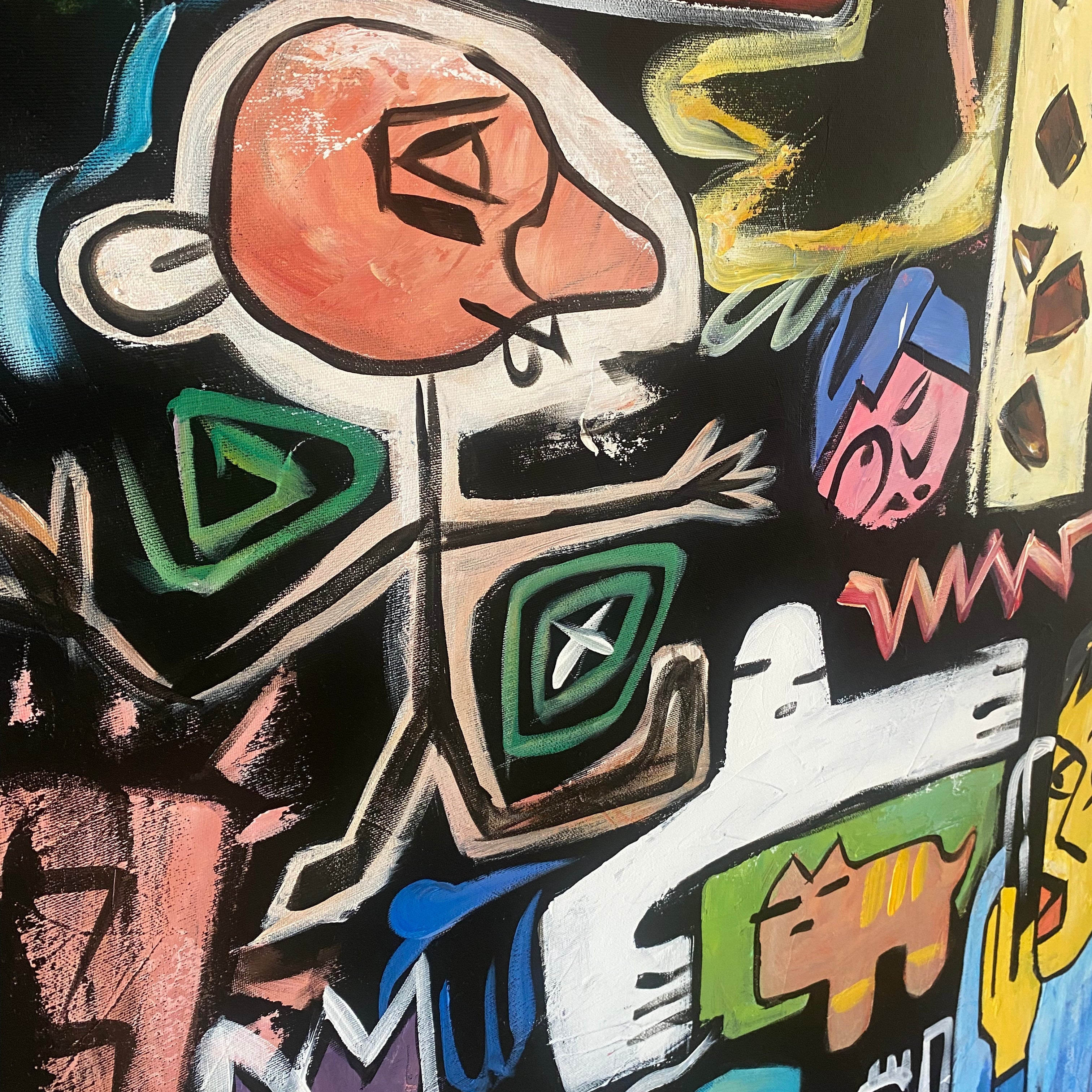 MODERN SOCIETY 50"x50"