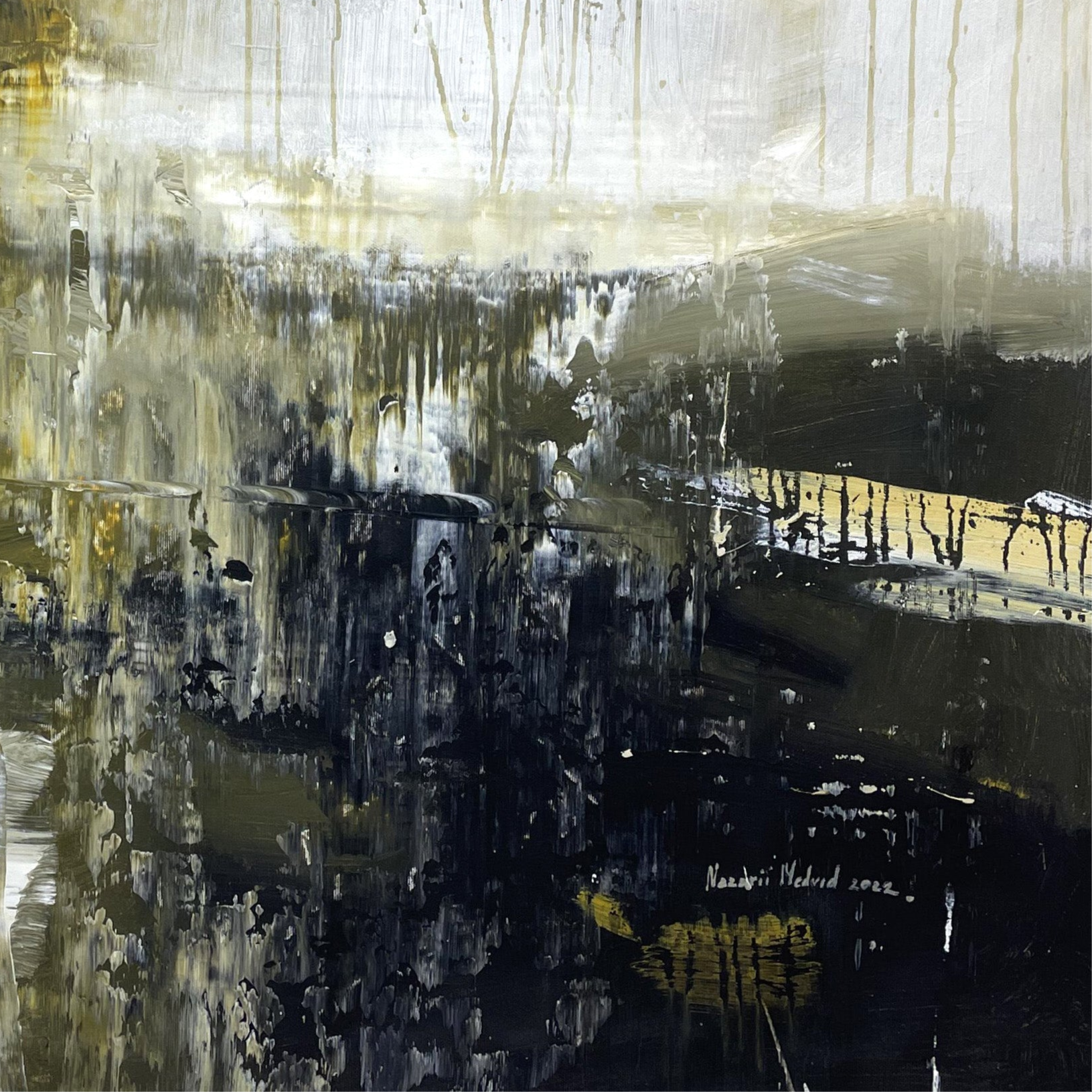 Modern wall art ASSOCIATION 213 31.5"x29.5"