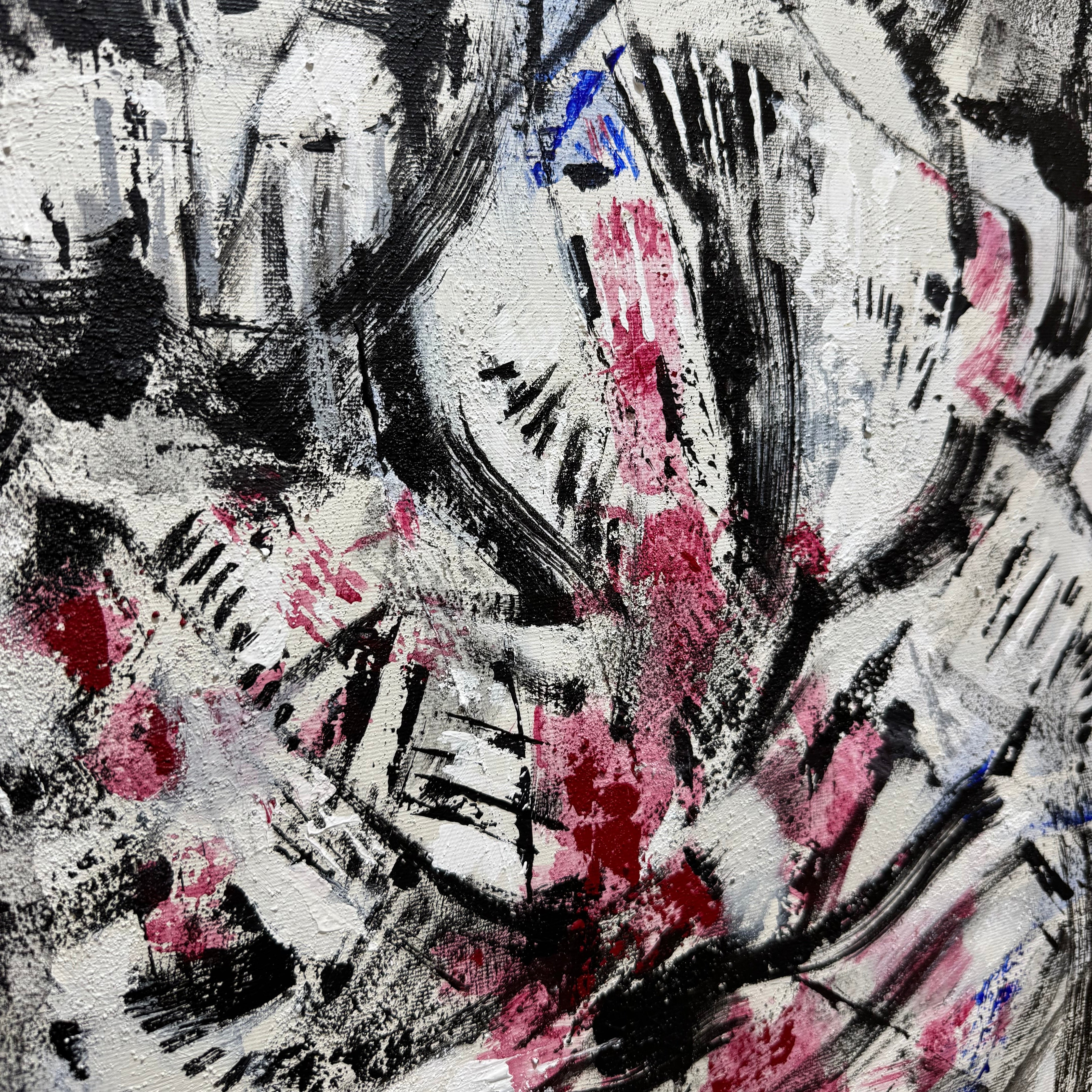 ECHOES OF A ROSE 45.5x45.5"