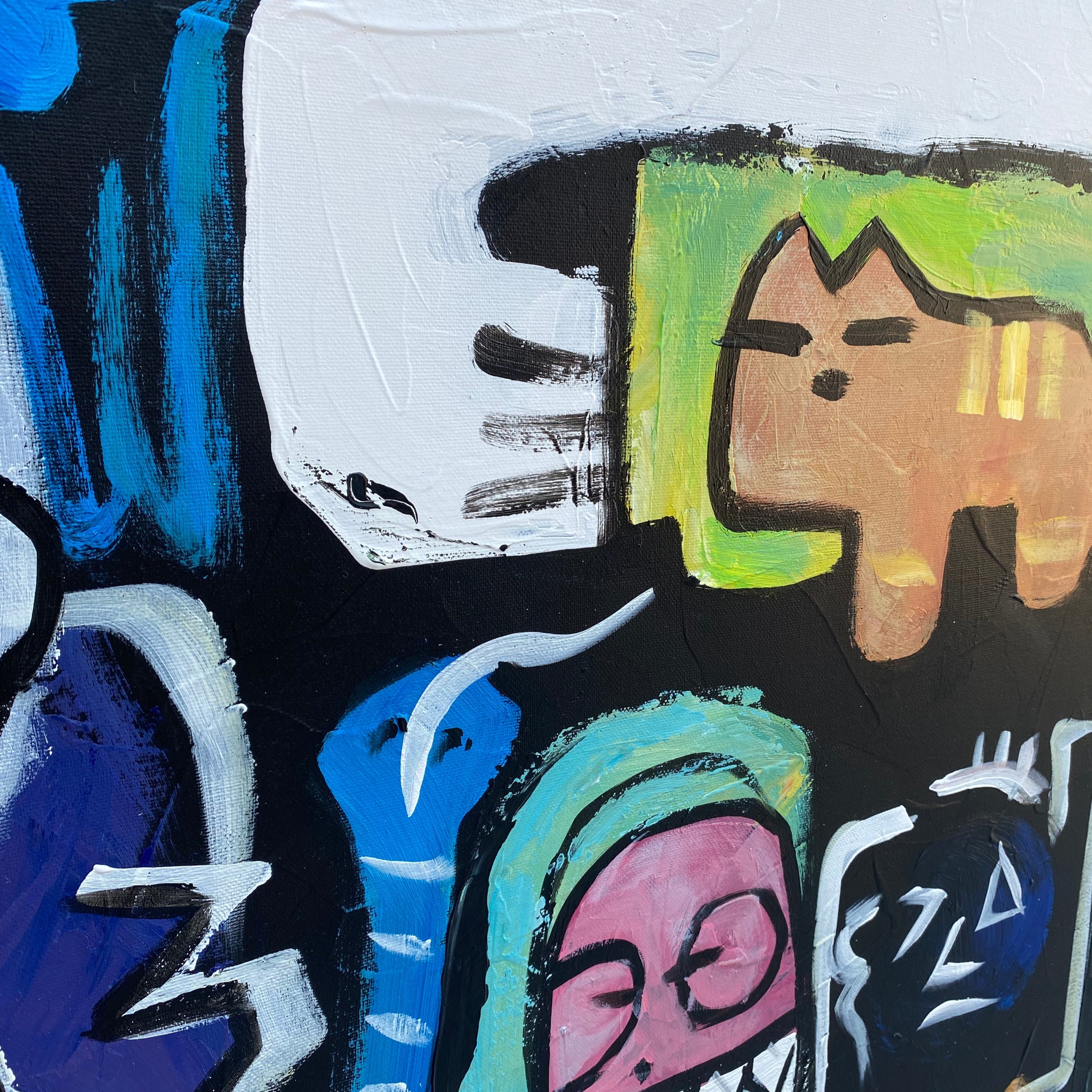 MODERN SOCIETY 60"x60"