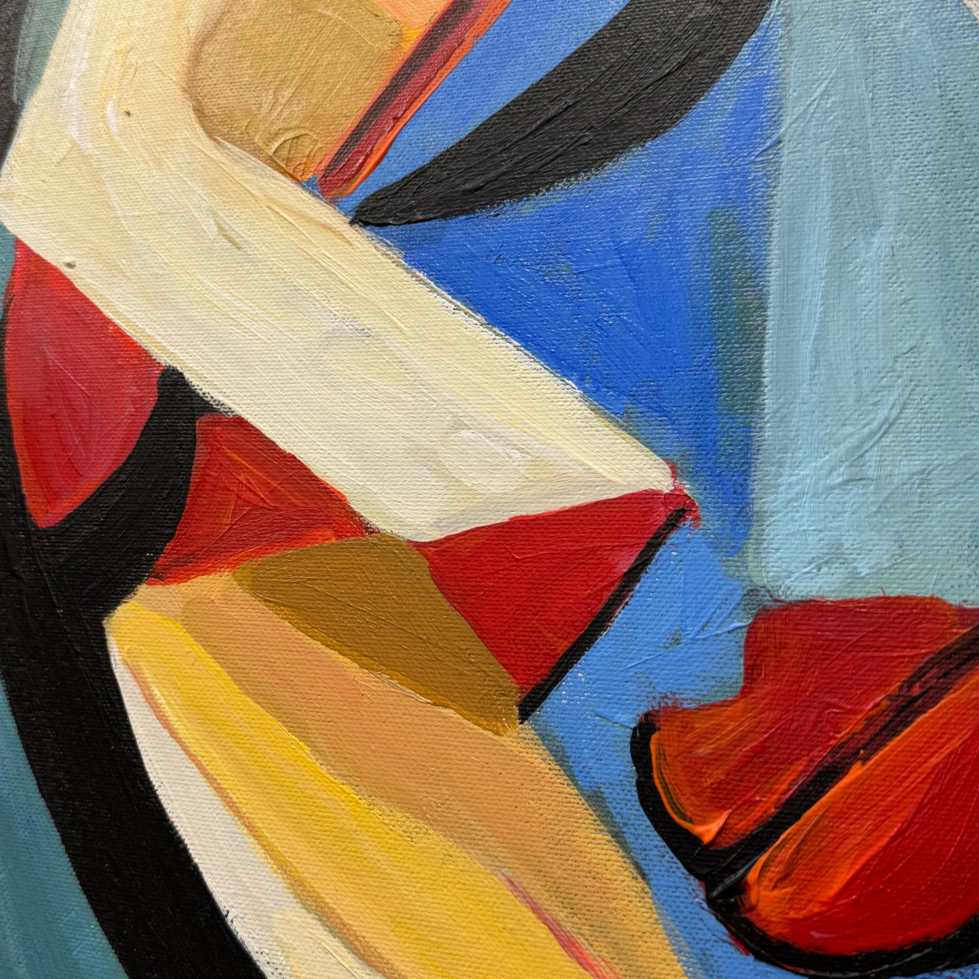 FRAGMENTED MUSE 32"x24"