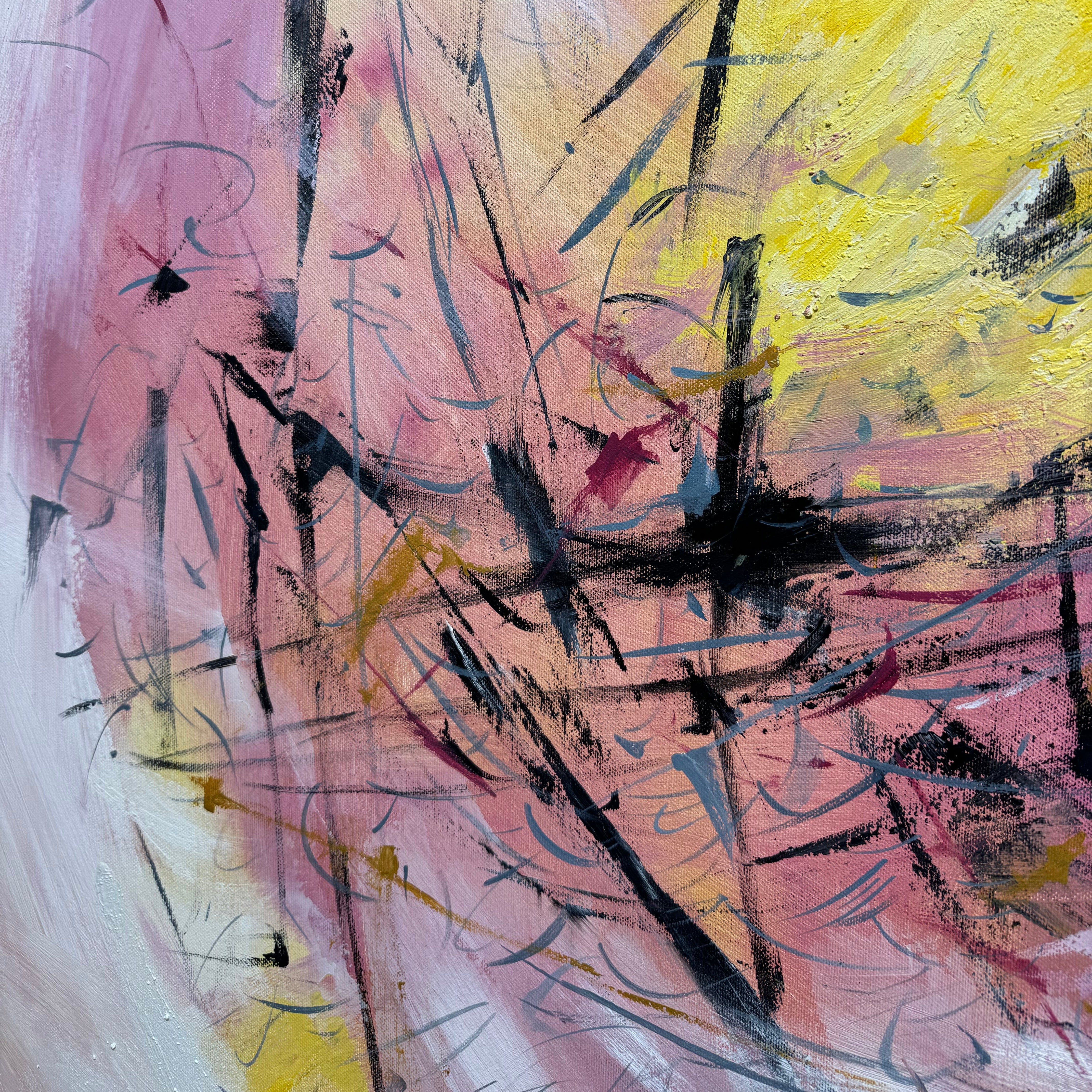 JOYFULL HUES 50"x50"