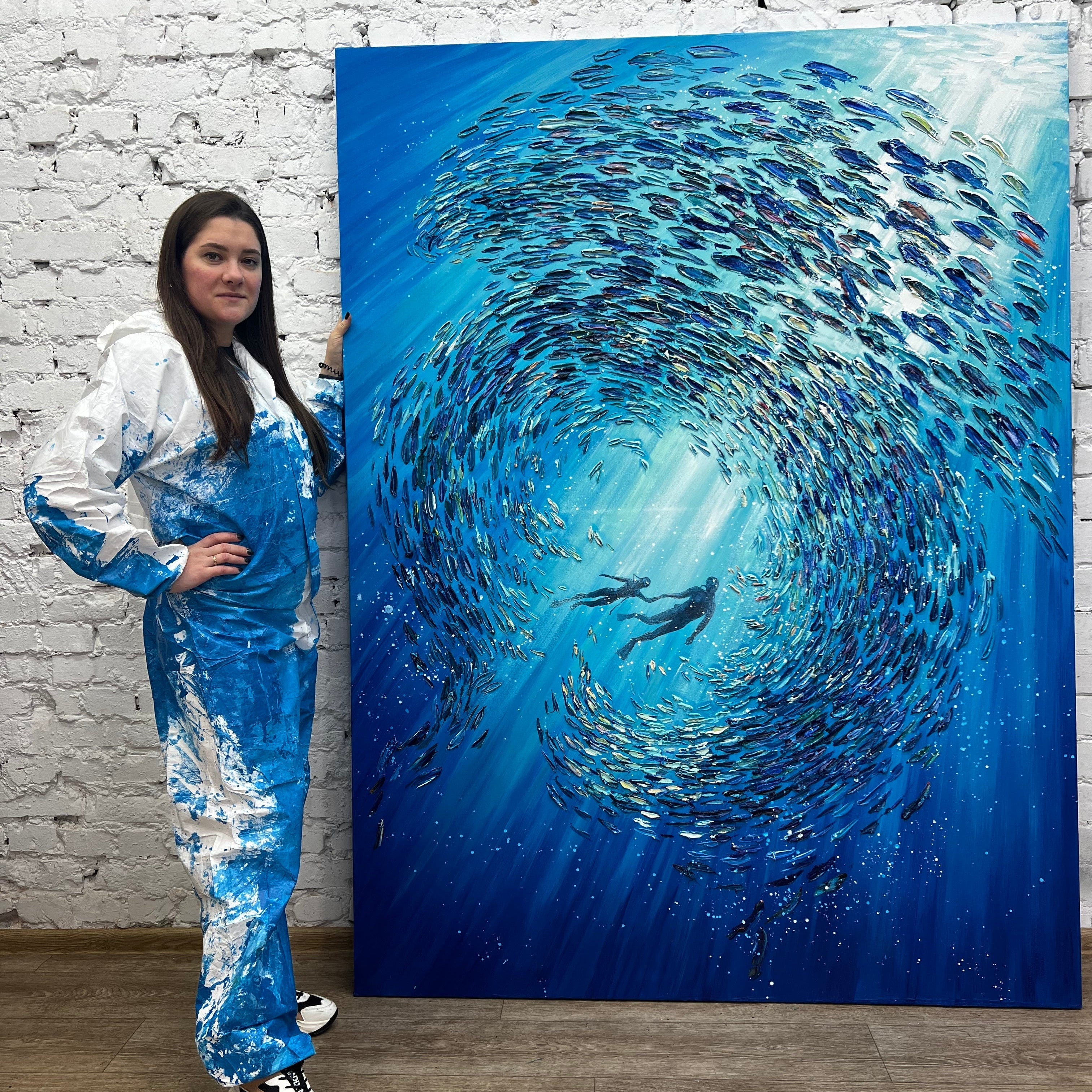 OCEAN BALLET 80"x60"