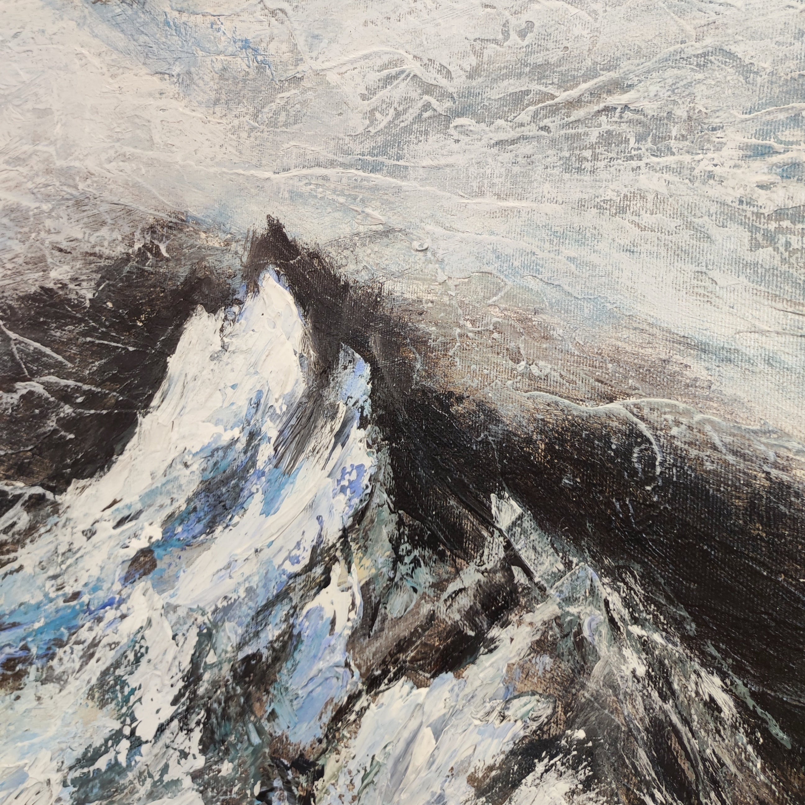 SNOWY SUMMITS 2P 36"x72"