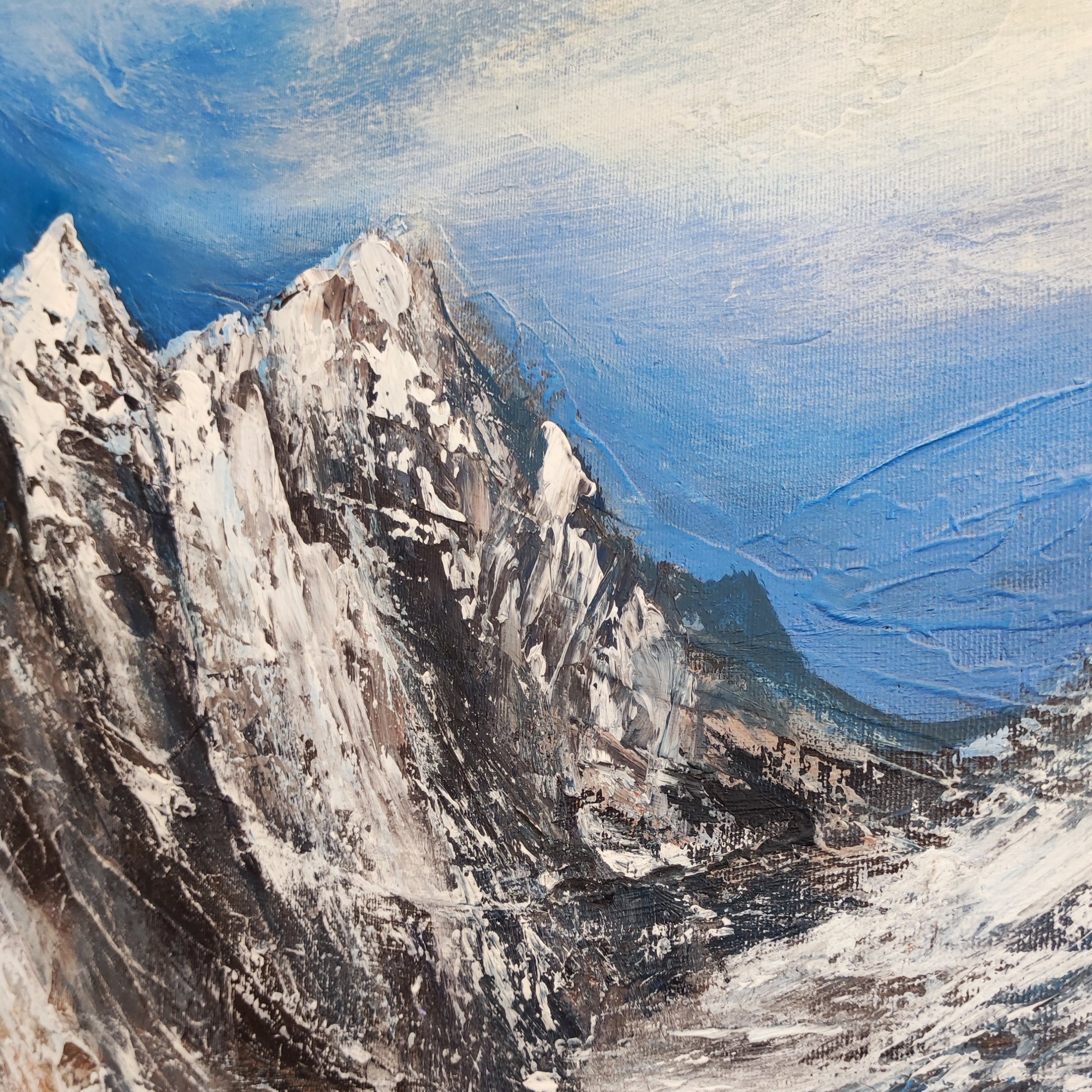 SNOWY SUMMITS 2P 36"x72"