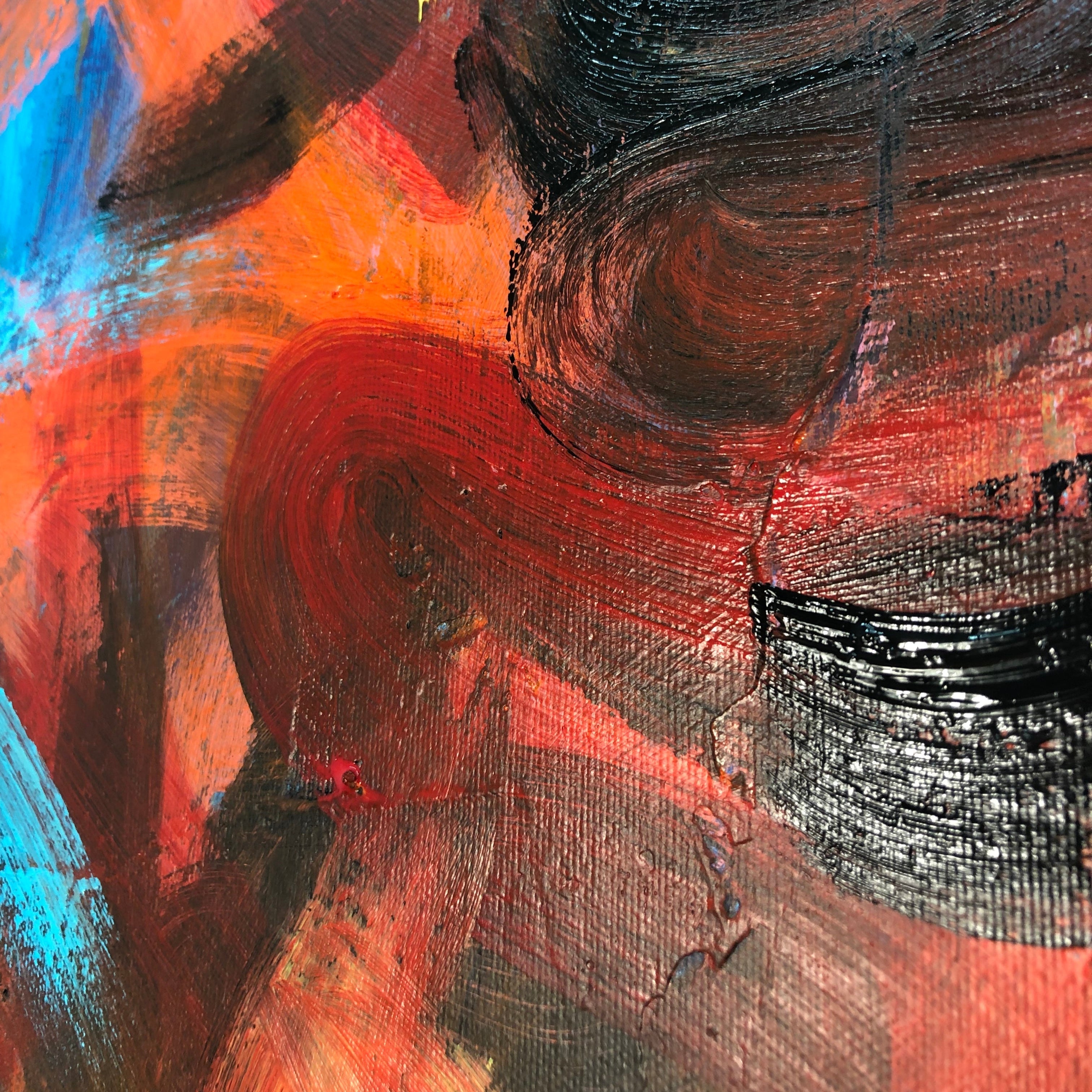 EMOTIONAL CHAOS 46"x46"