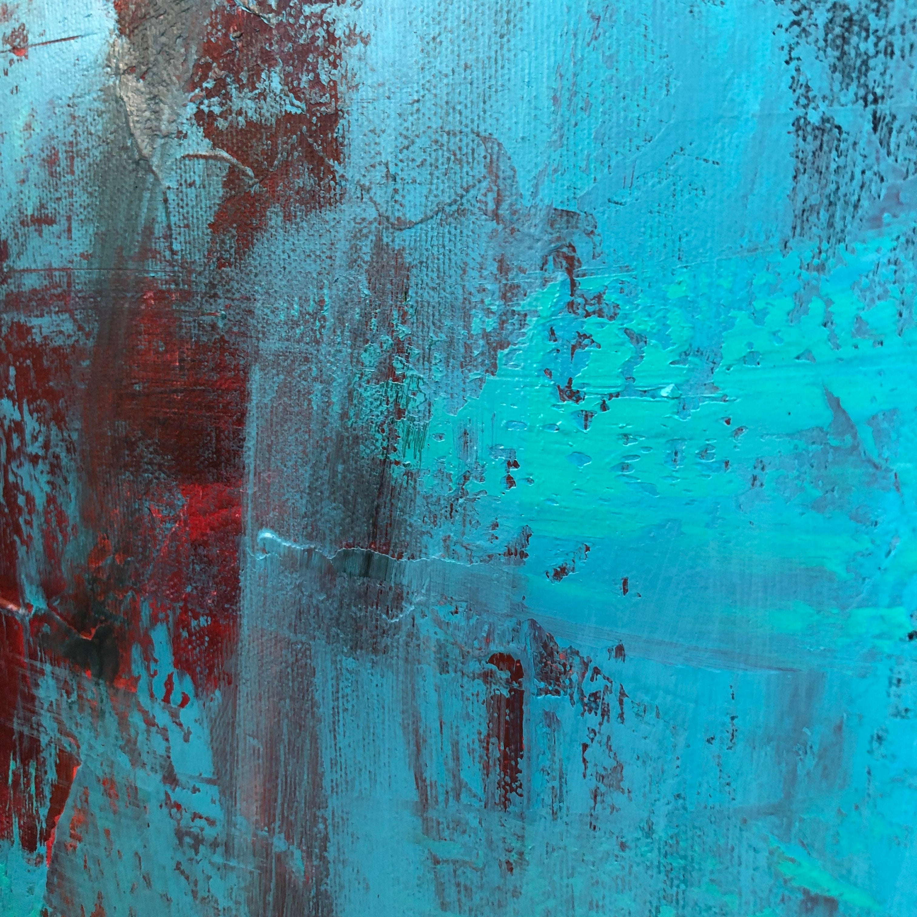 EMOTIONAL CHAOS 46"x46"