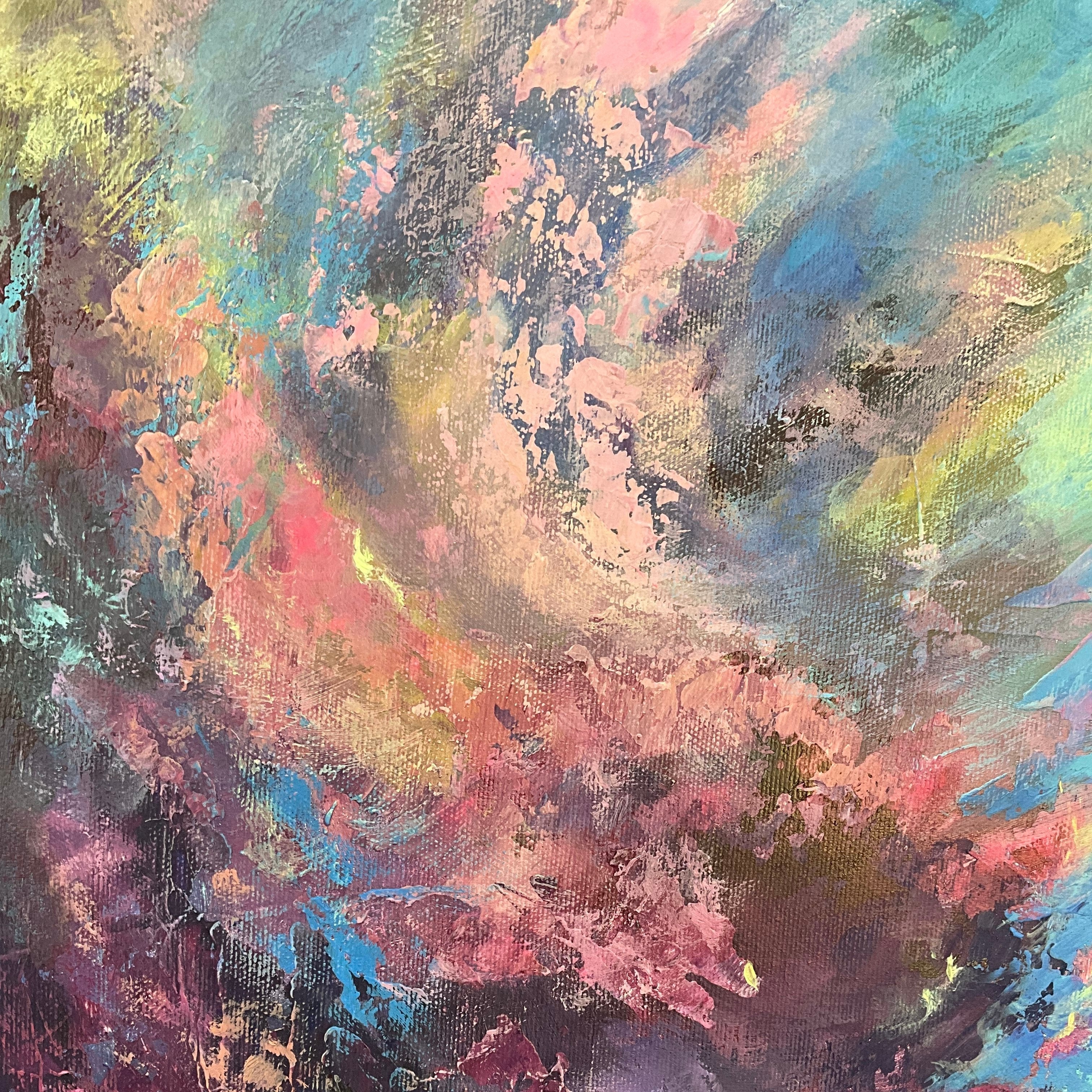 TWILINGHT SYMPHONY 33.4"x33.4"