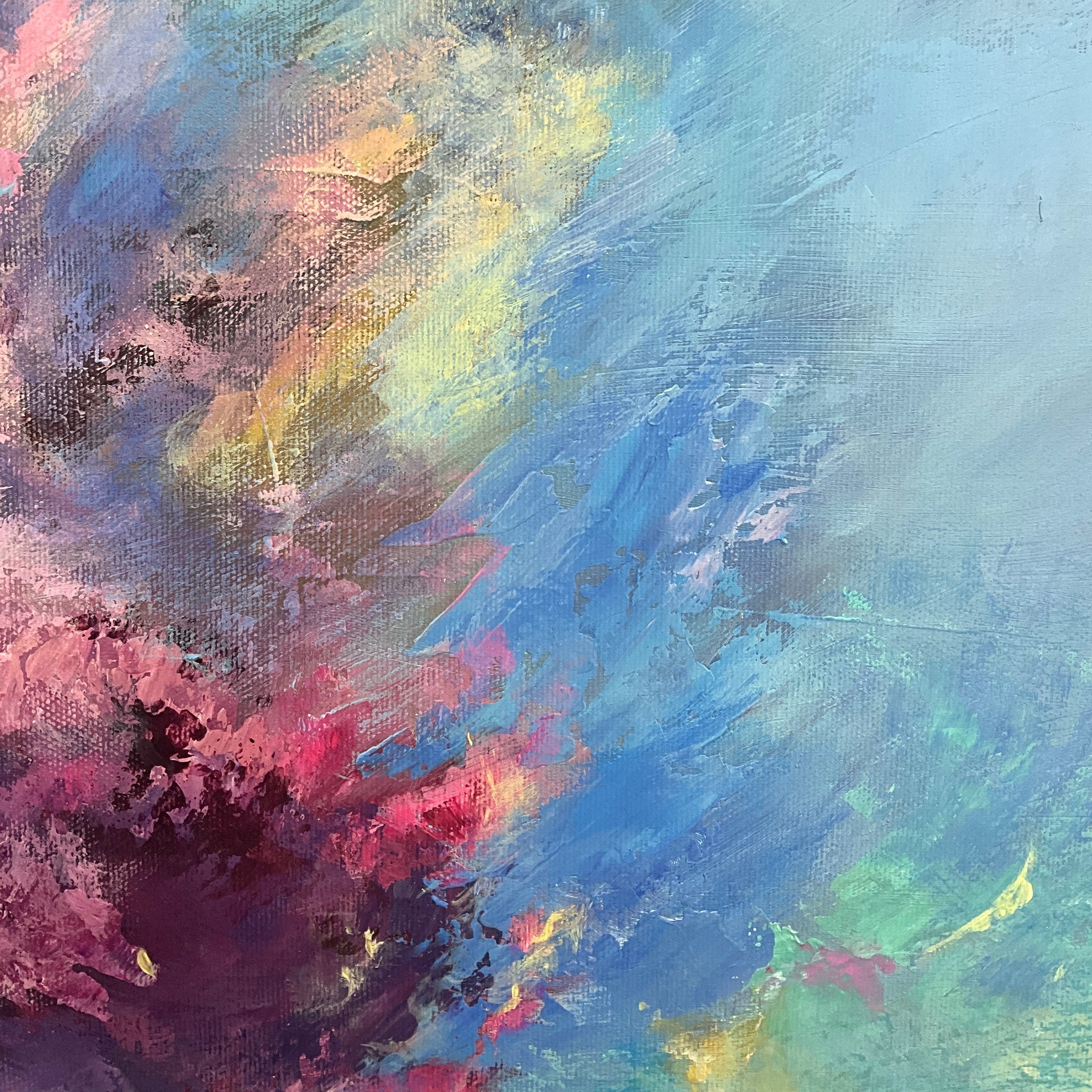 TWILINGHT SYMPHONY 33.4"x33.4"