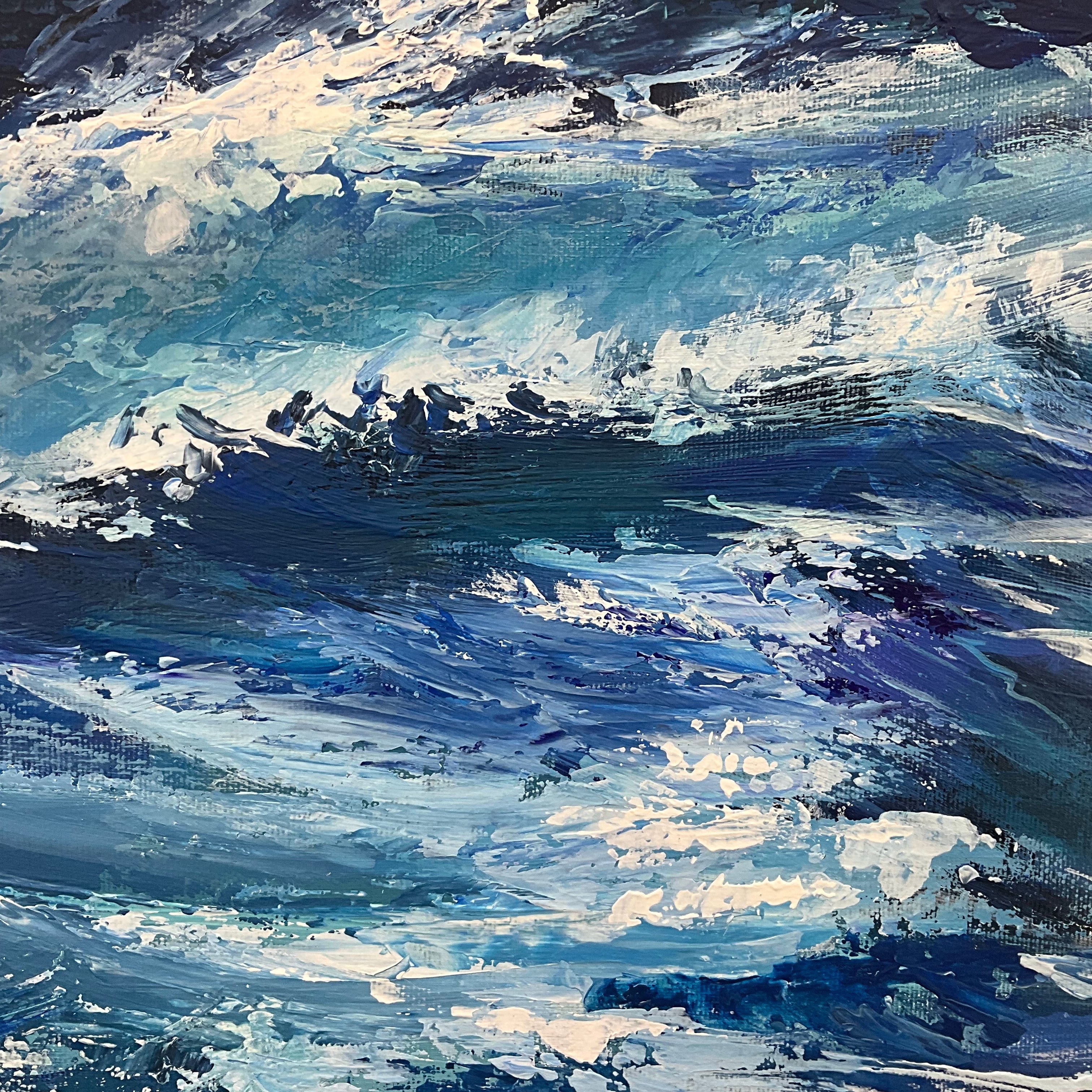 WAVE WHISPERS 28"x39"