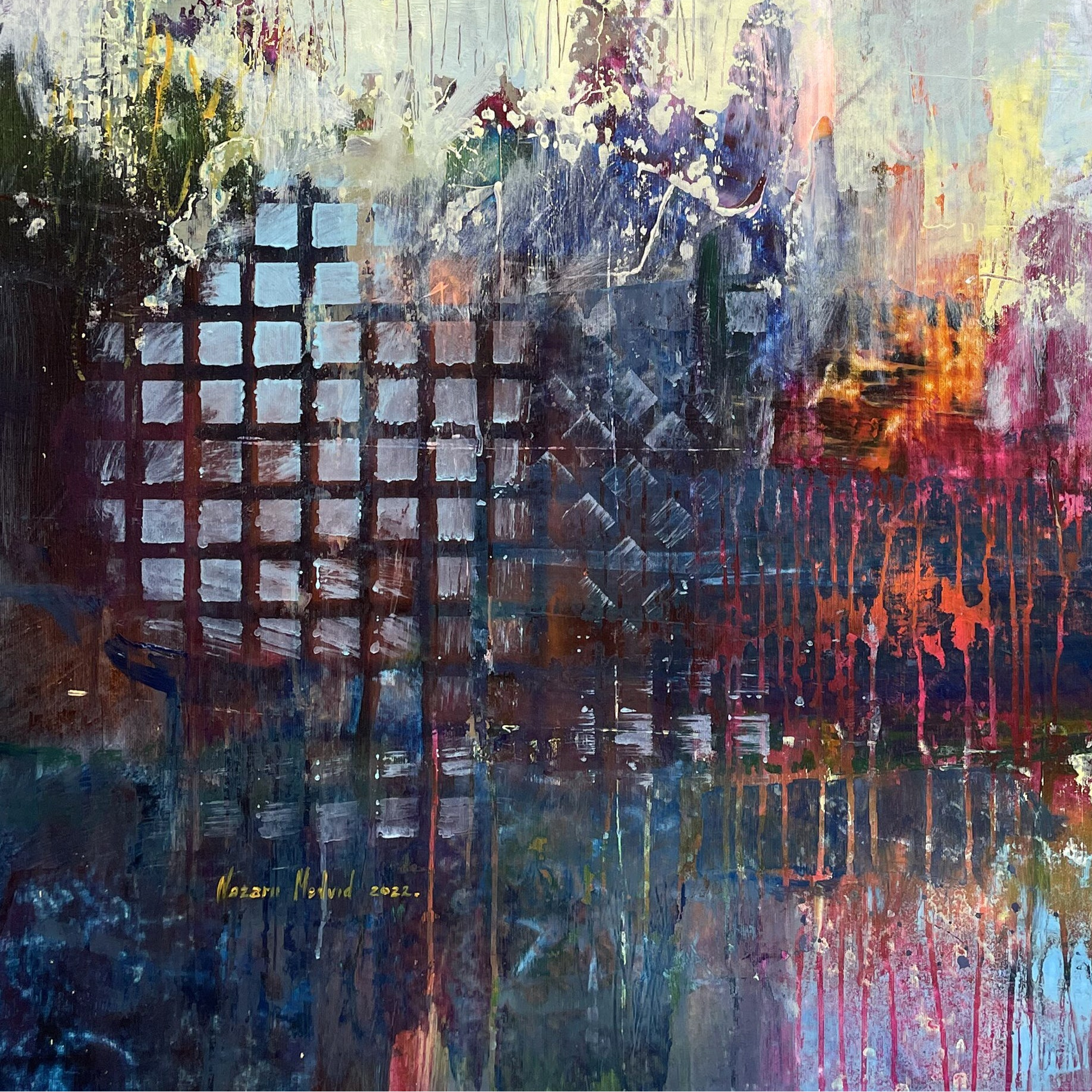 Dynamic Abstraction ASSOCIATION 252 39.3"x35.4"