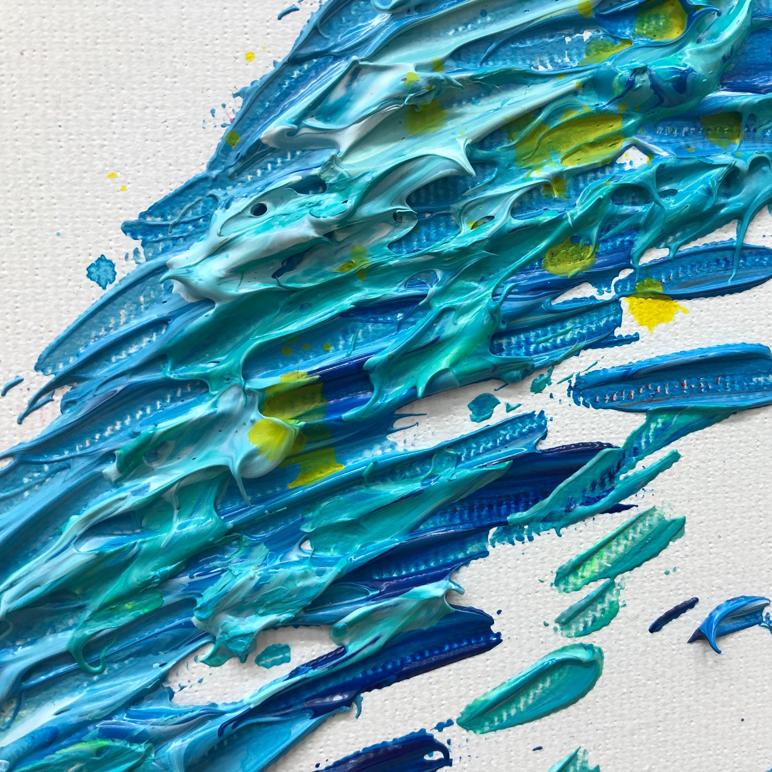 VIVID RESPIRE 46"x46"