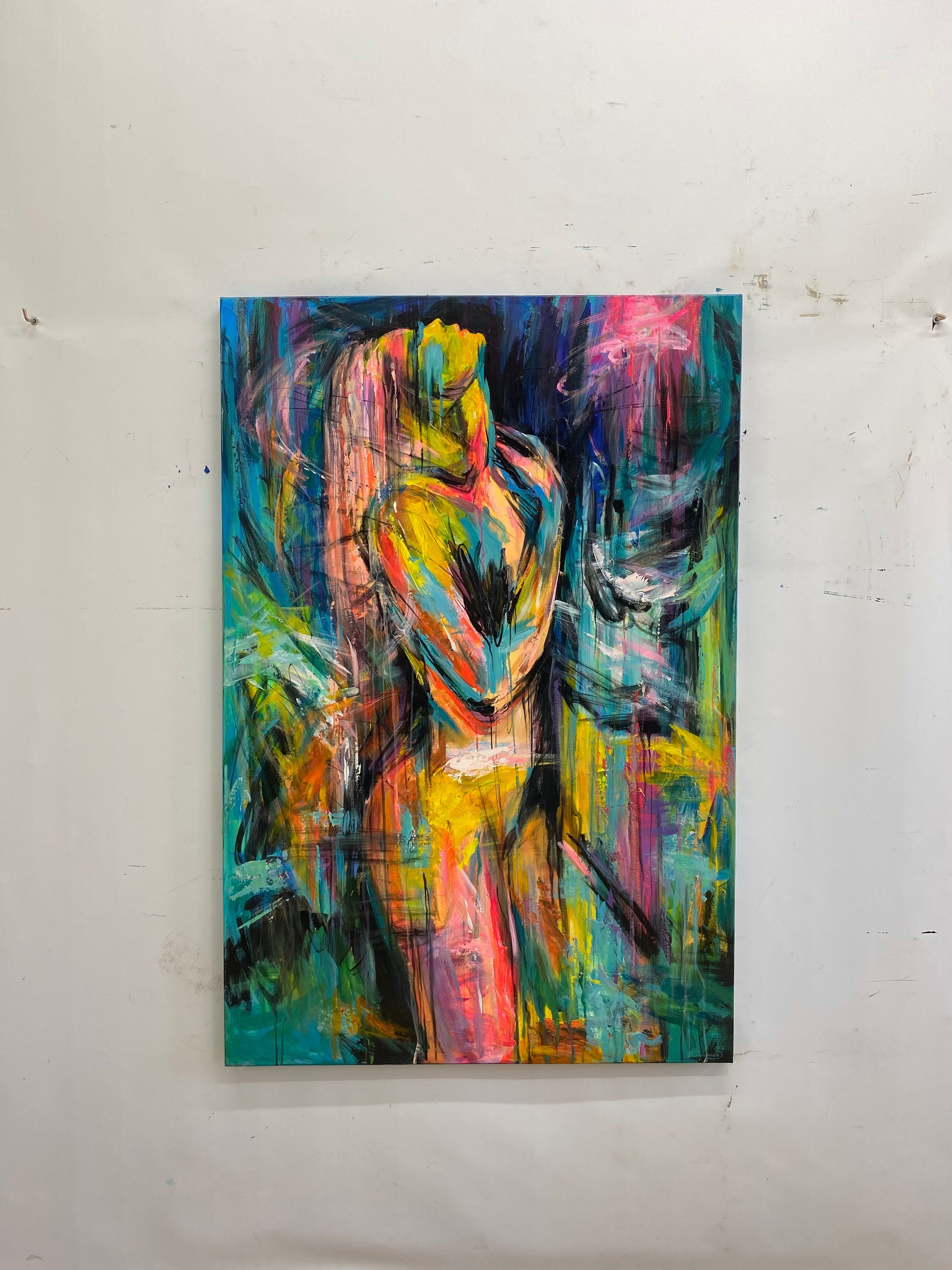 UNDER THE RAIN 60"x40"