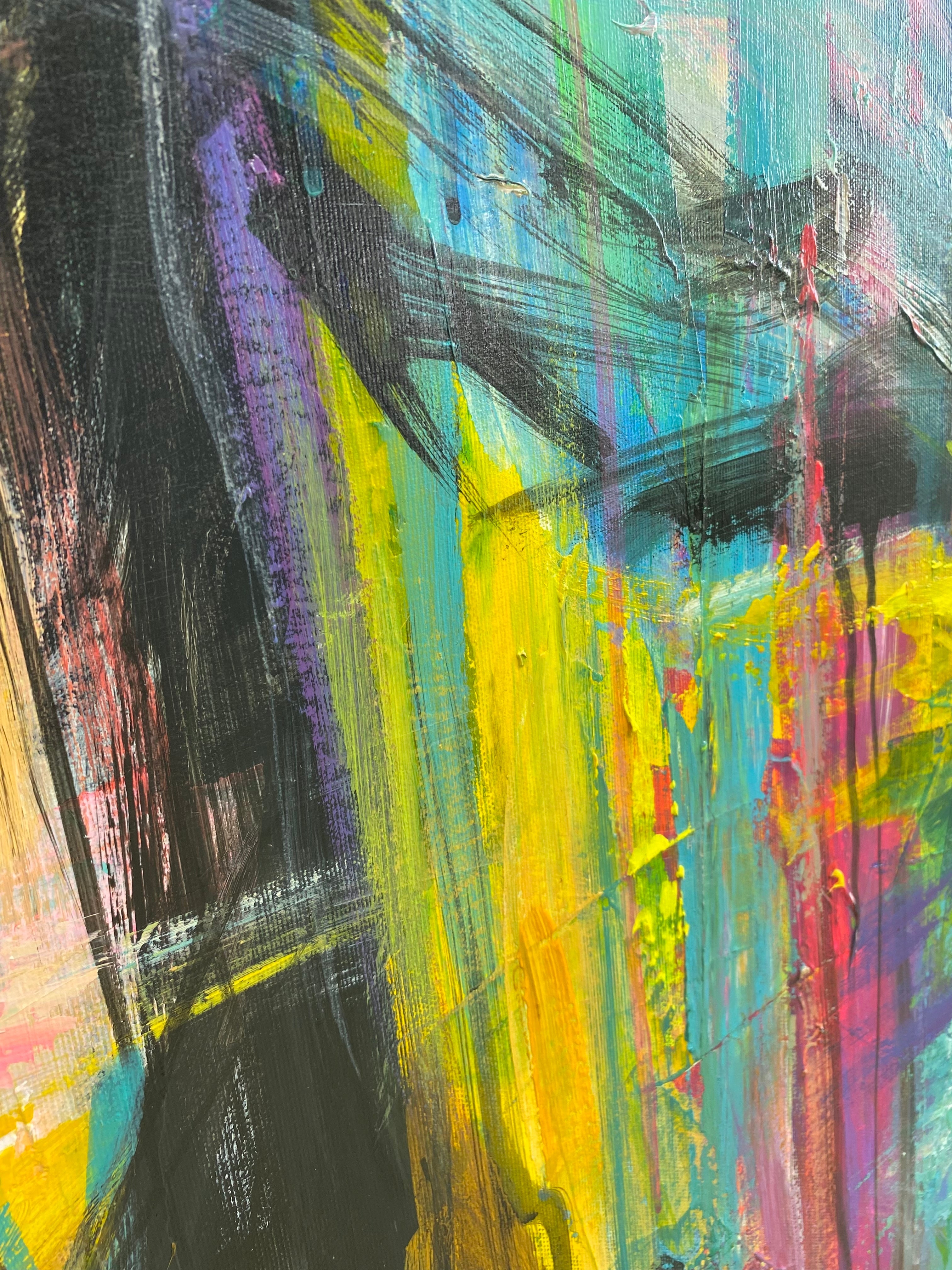 UNDER THE RAIN 60"x40"