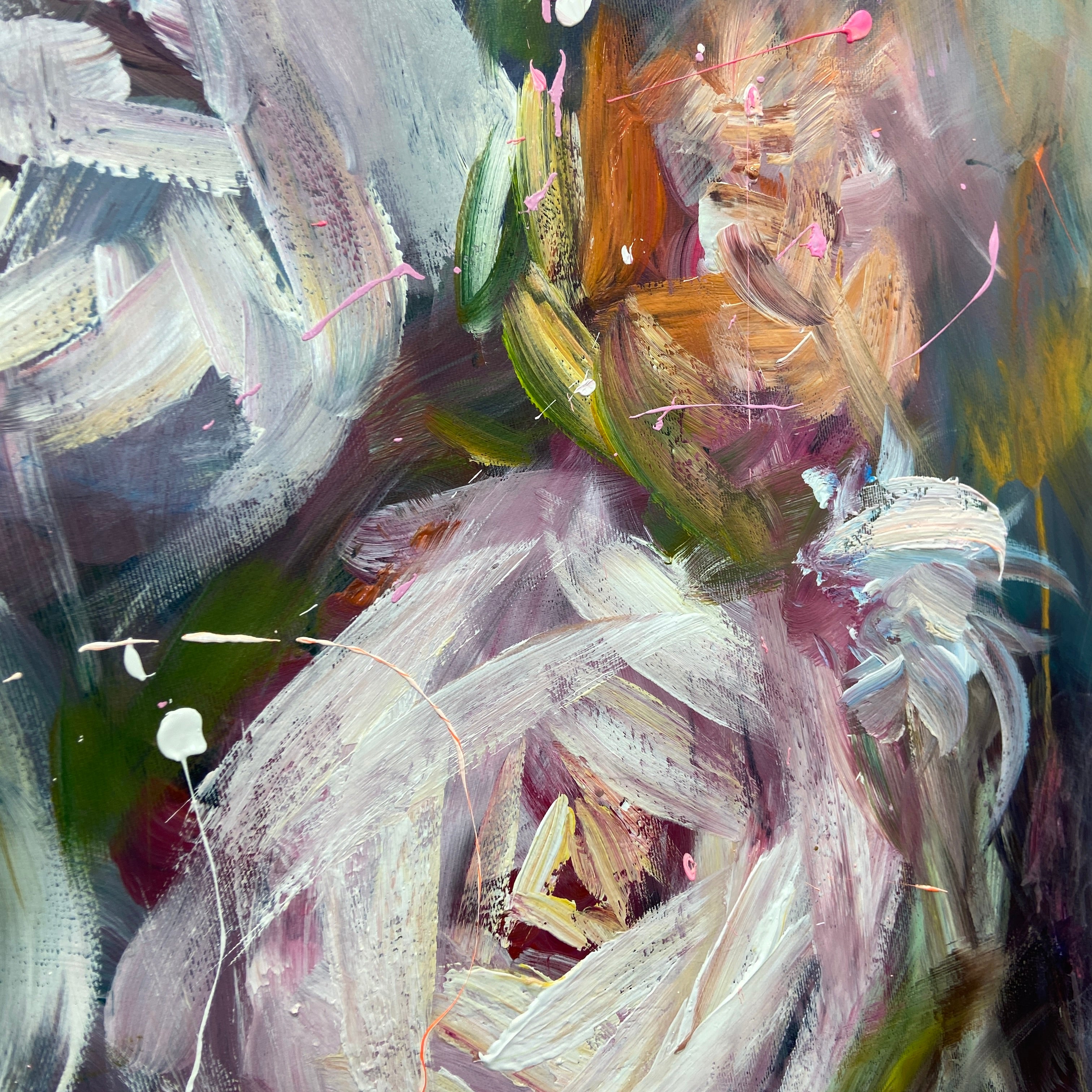 GARDEN OF DREAMS 40"x40"