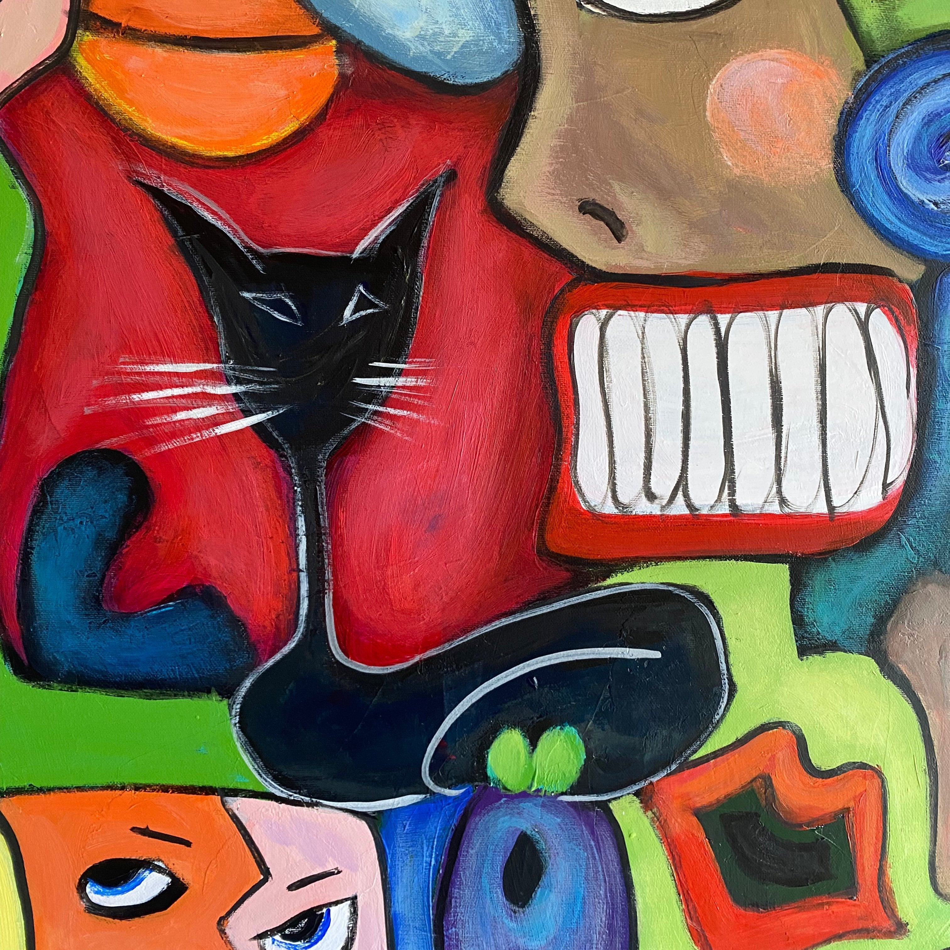 GEOMETRIC FANTASY 60"x60"