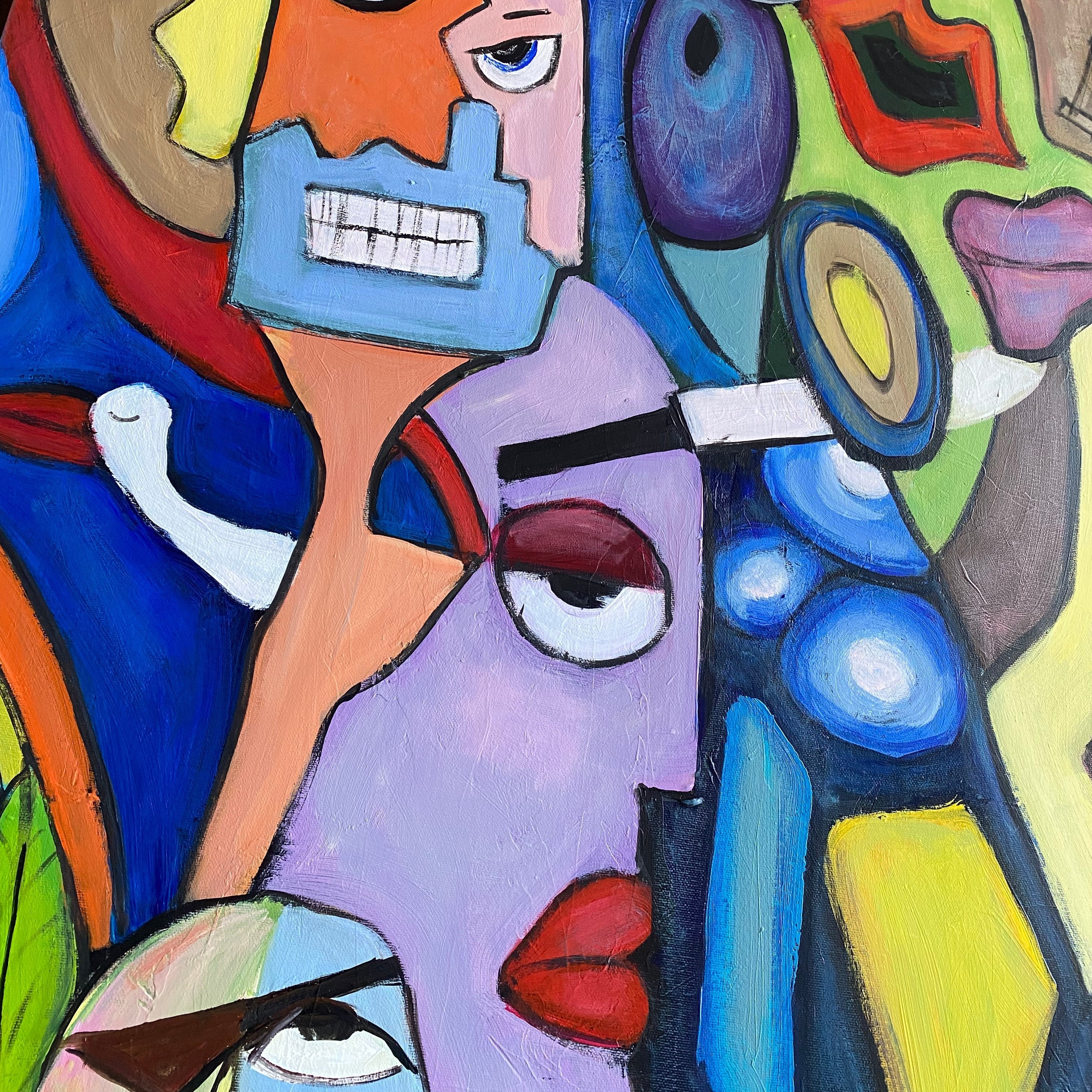 GEOMETRIC FANTASY 60"x60"